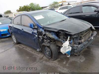 2017 Hyundai ACCENT SE, blue — VIN KMHCT4AE4HU332531, IAAI