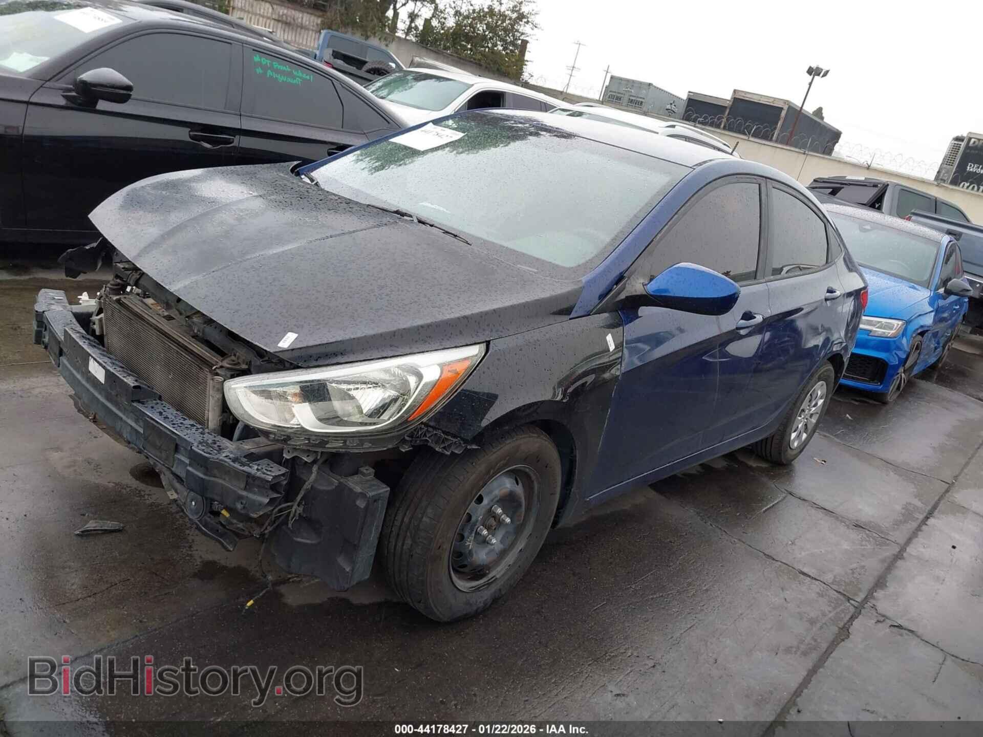 2017 HYUNDAI ACCENT - VIN: KMHCT4AE4HU332531 - Фото 2