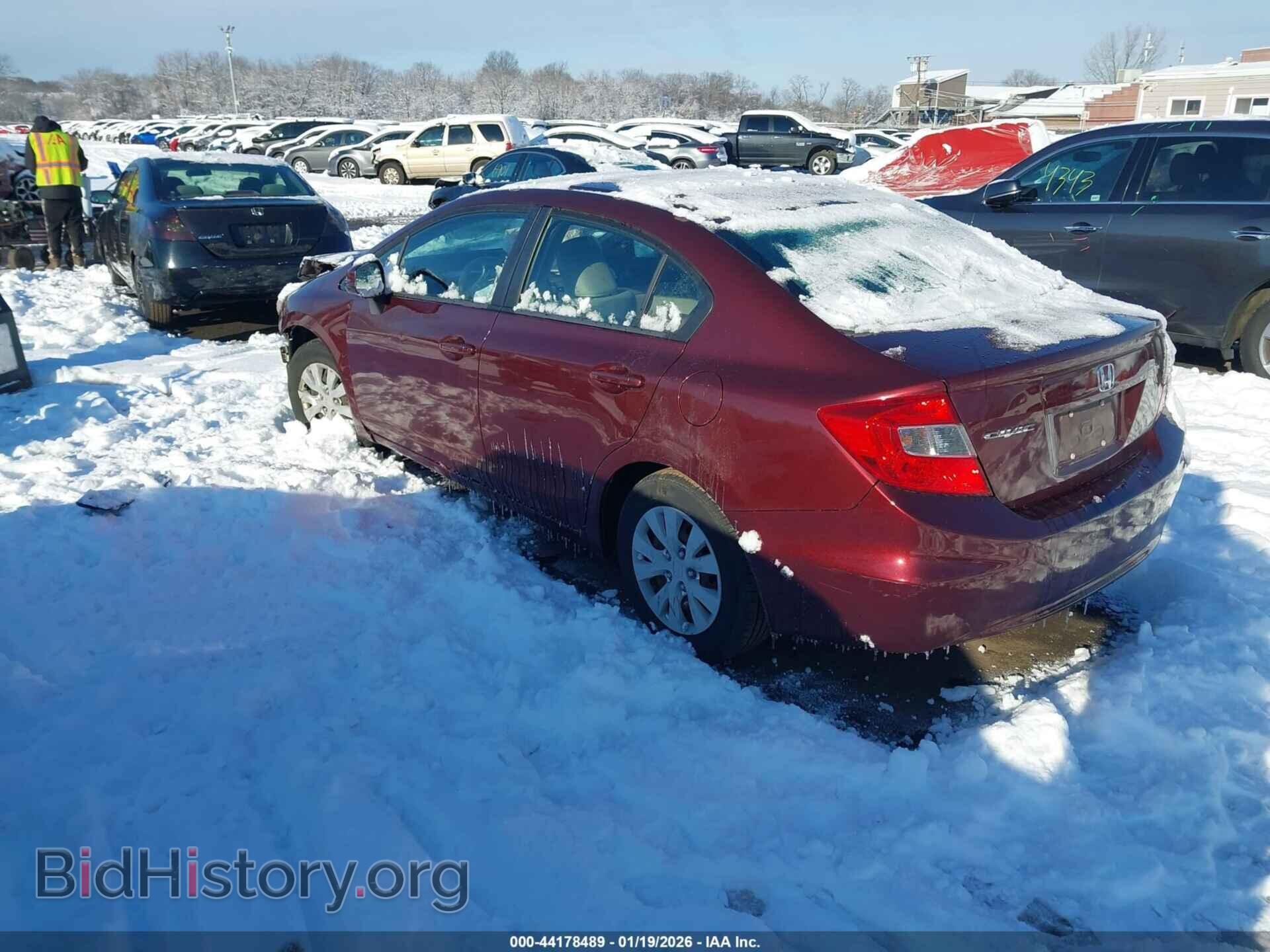 2012 HONDA CIVIC - VIN: 19XFB2F52CE323710 - Фото 3