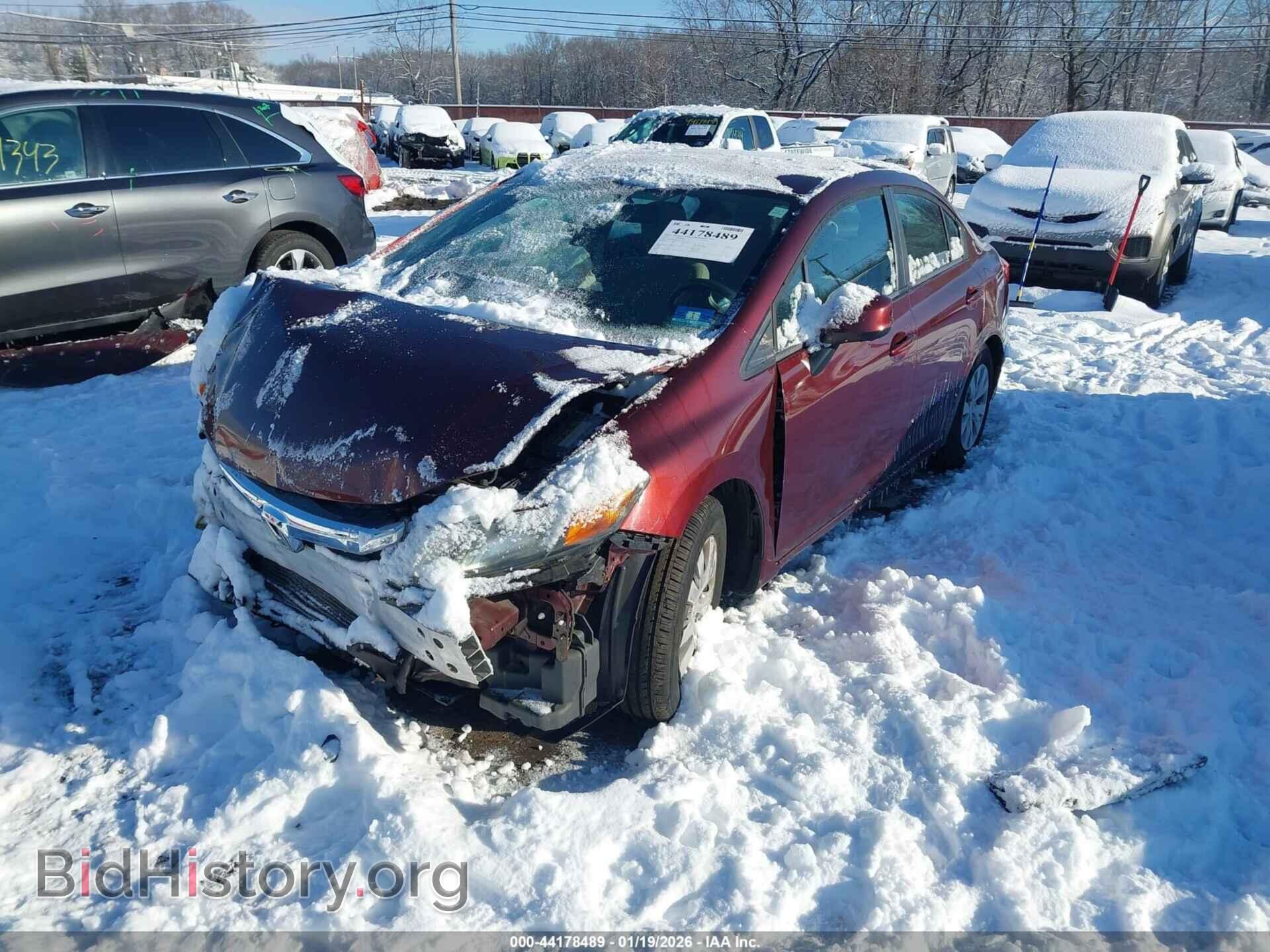 2012 HONDA CIVIC - VIN: 19XFB2F52CE323710 - Фото 6