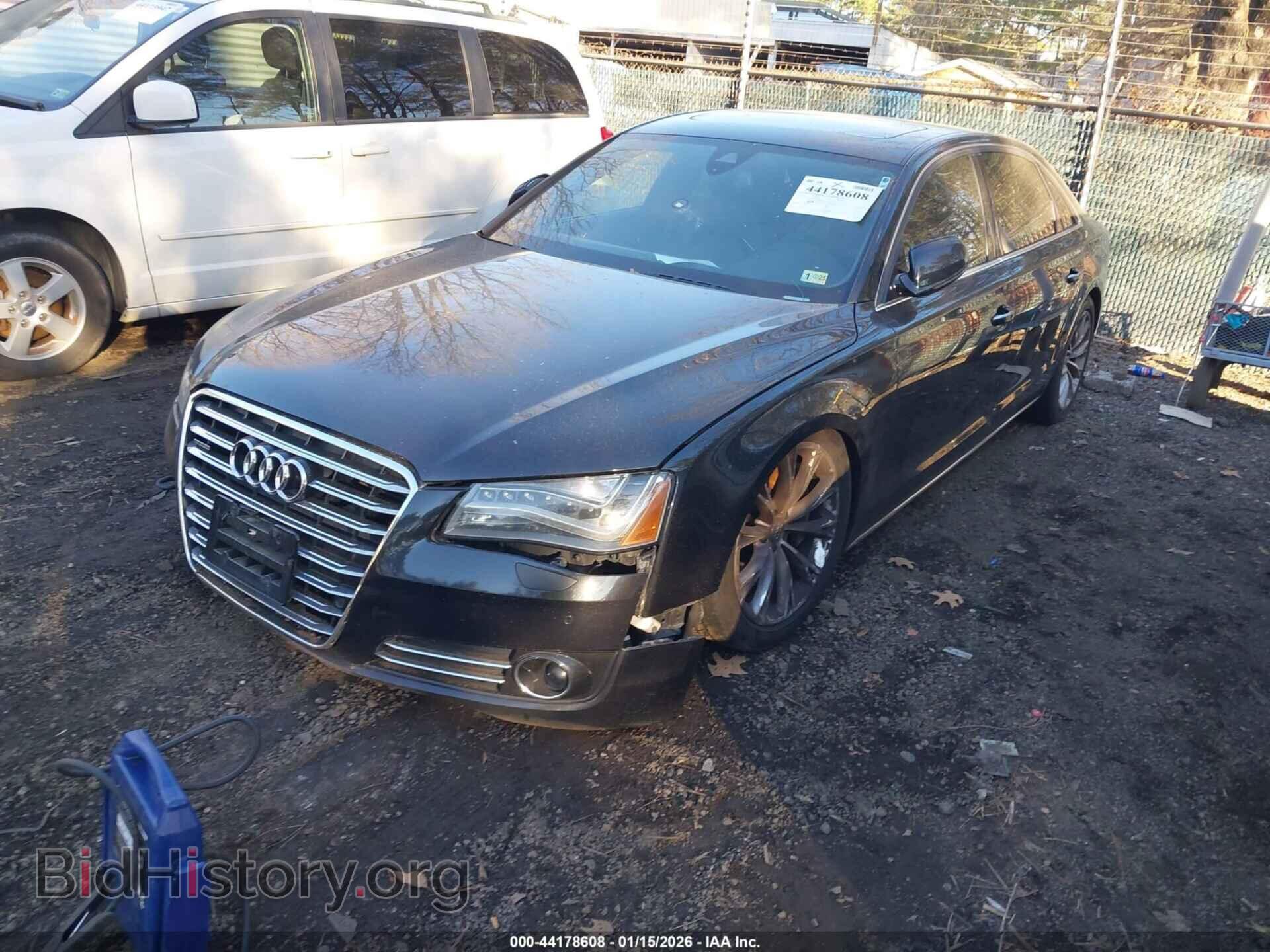 2012 AUDI A8 L - VIN: WAURVAFD5CN019950 - Фото 2