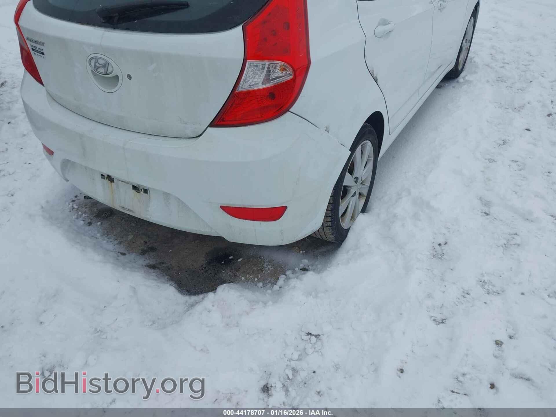 2012 HYUNDAI ACCENT - VIN: KMHCU5AE3CU017487 - Фото 6