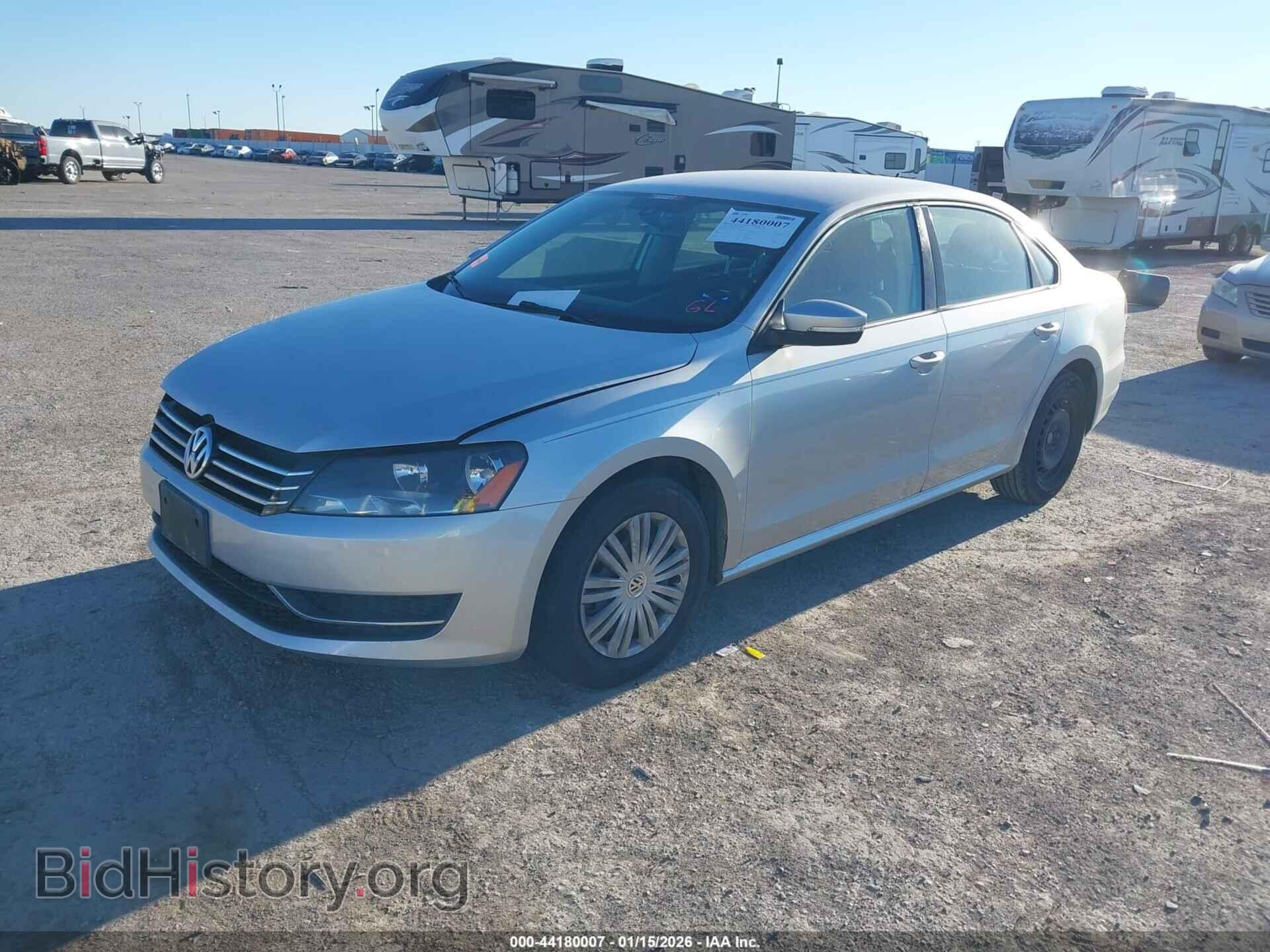 2014 VOLKSWAGEN PASSAT - VIN: 1VWAS7A35EC060343 - Фото 2