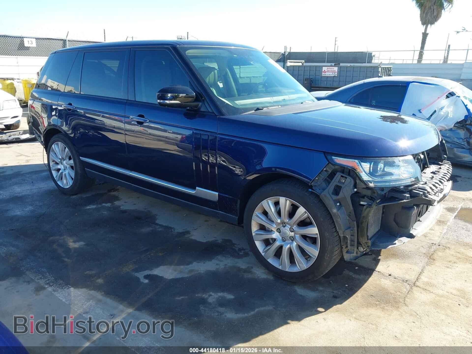 Photo SALGV3TF8EA163913 - LAND ROVER RANGE ROVER 2014