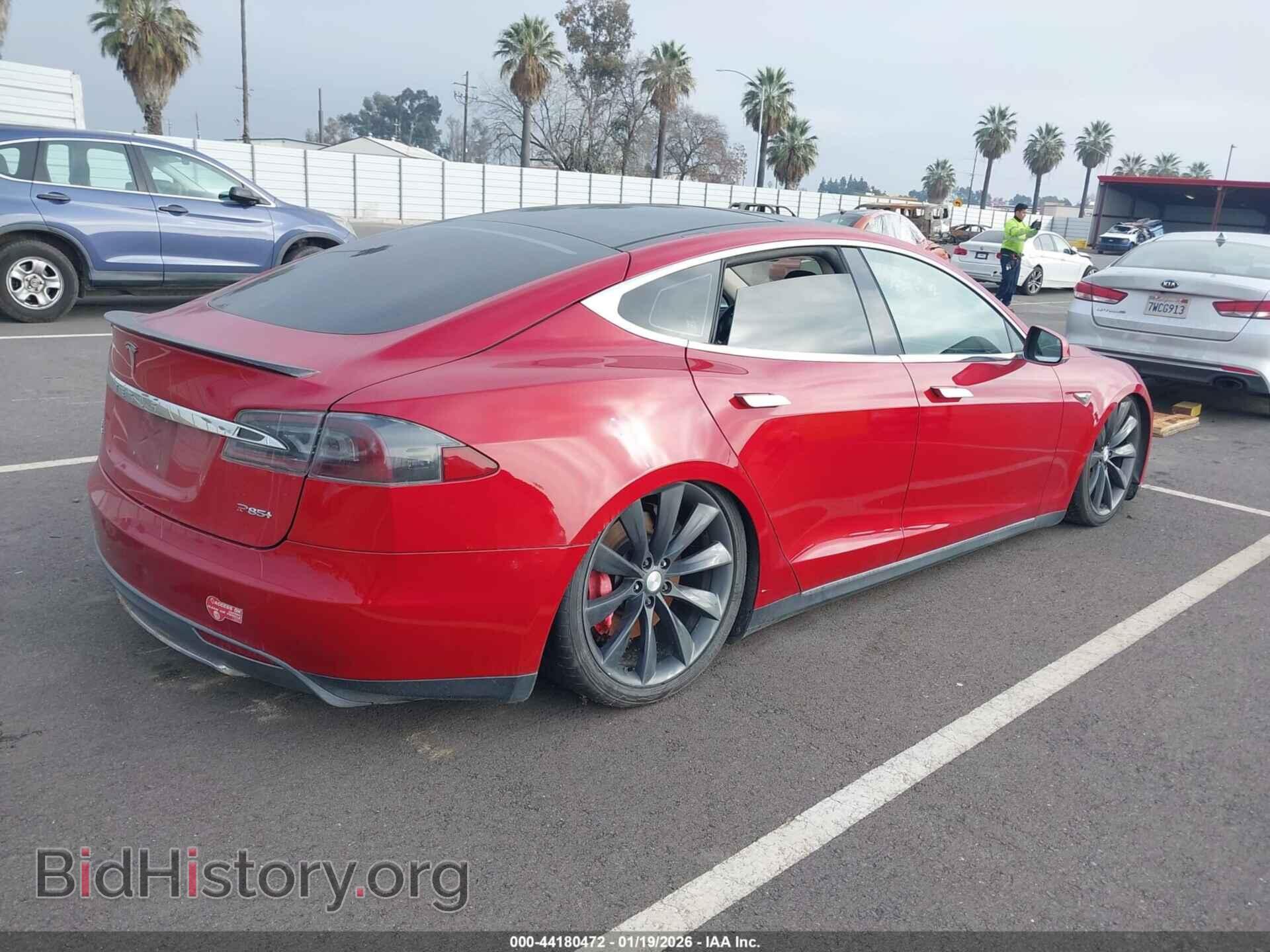 2014 TESLA MODEL S - VIN: 5YJSA1H14EFP38398 - Photo 4