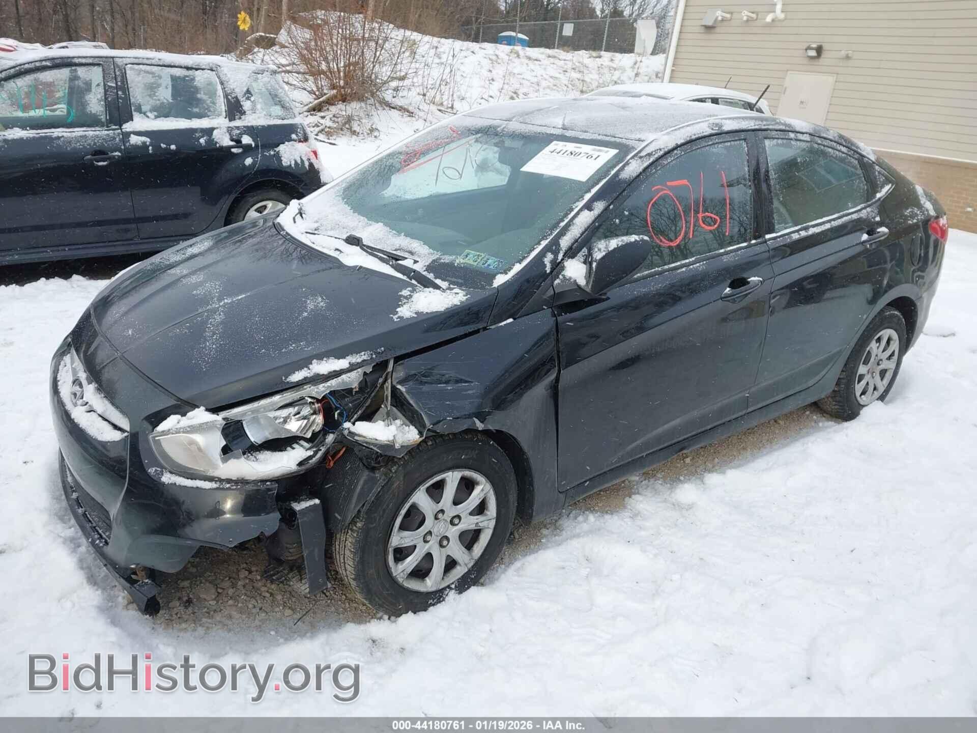 2013 HYUNDAI ACCENT - VIN: KMHCT4AE9DU412692 - Фото 2