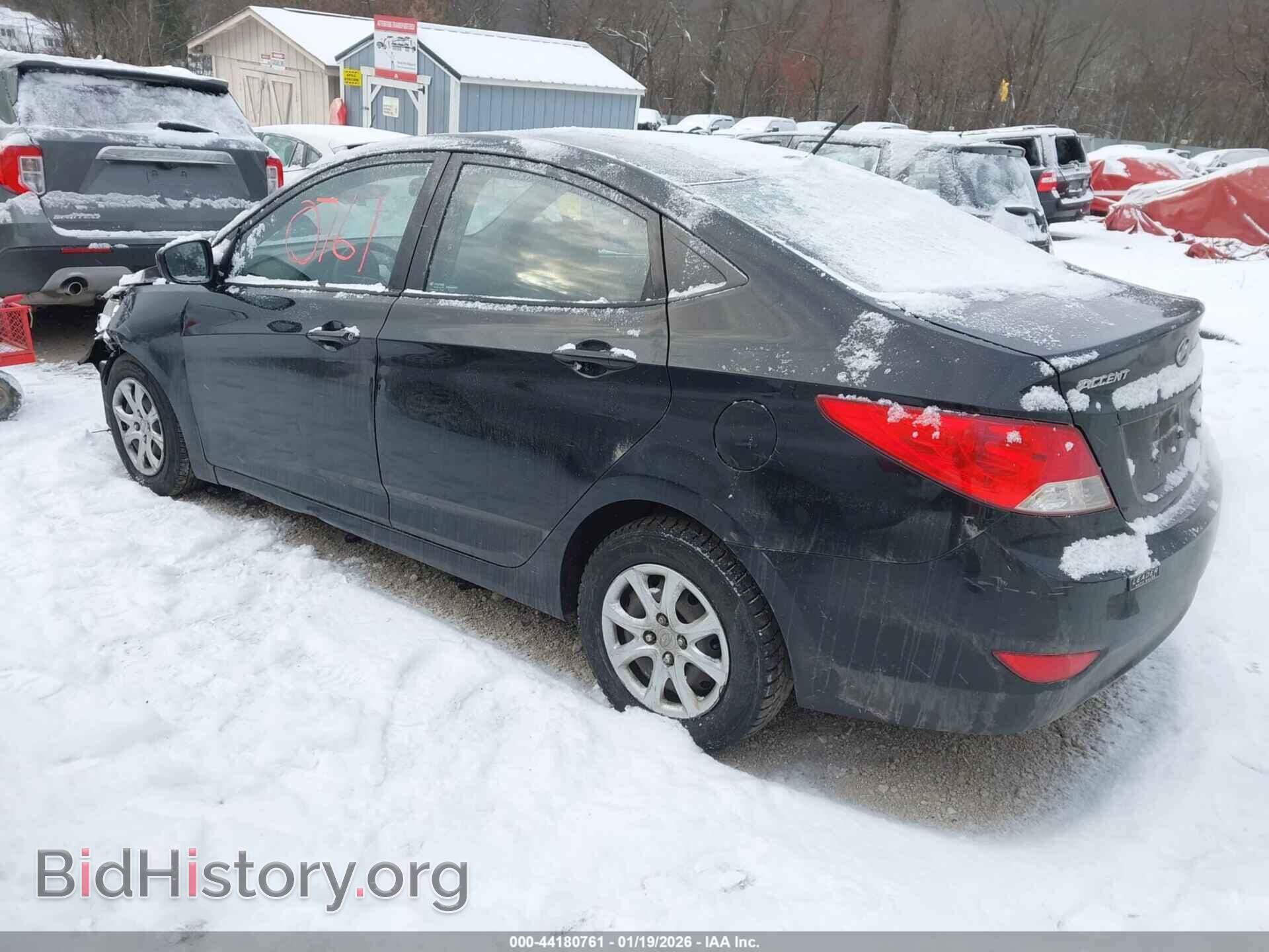 2013 HYUNDAI ACCENT - VIN: KMHCT4AE9DU412692 - Фото 3