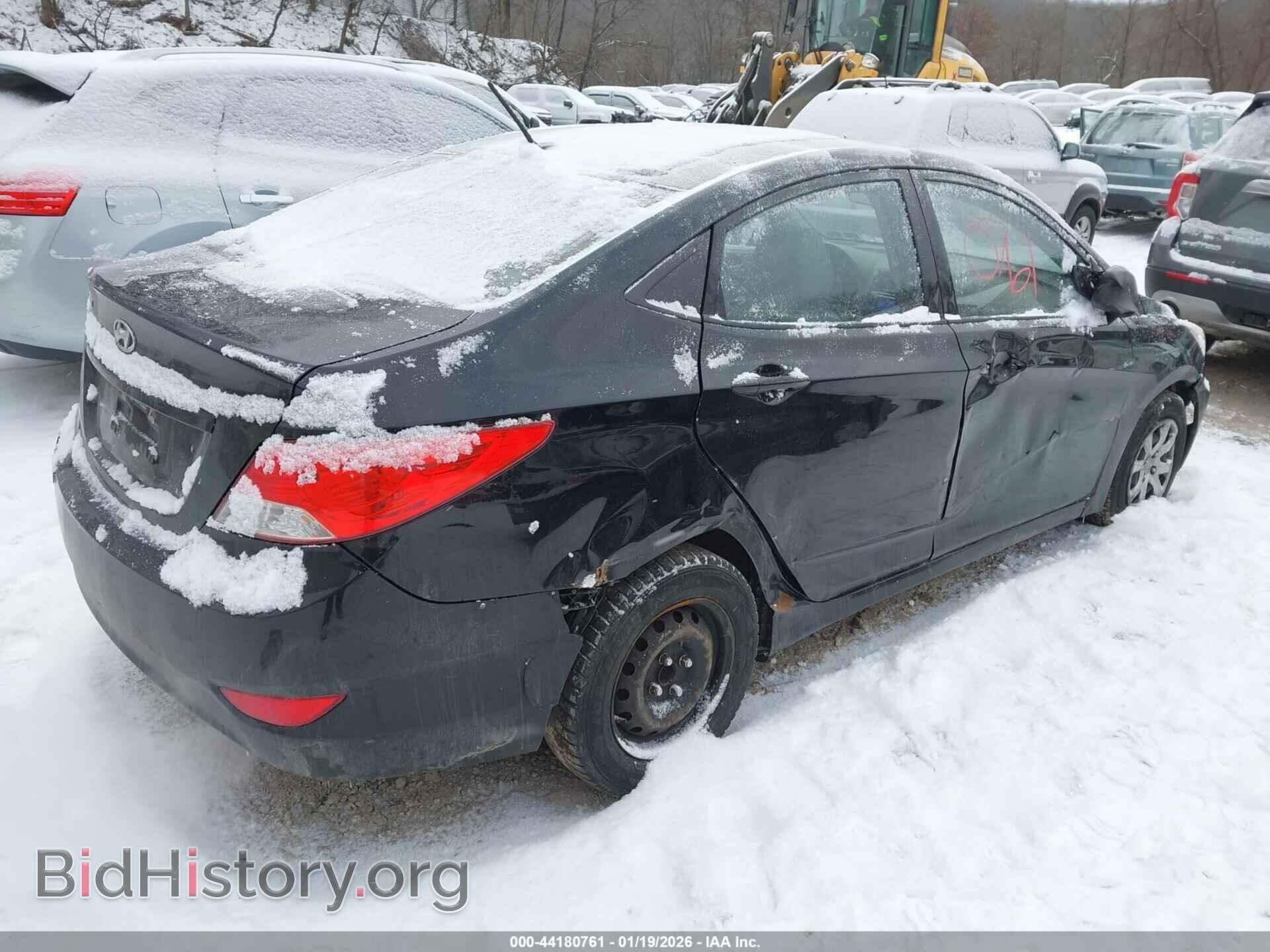 2013 HYUNDAI ACCENT - VIN: KMHCT4AE9DU412692 - Фото 4