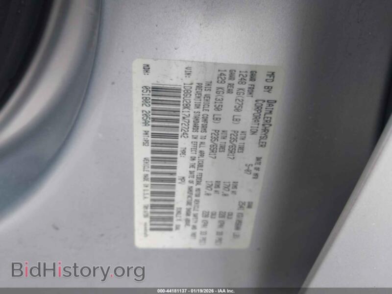 2007 Dodge NITRO (VIN 1D8GU28K17W727242) — photo 9 of 16