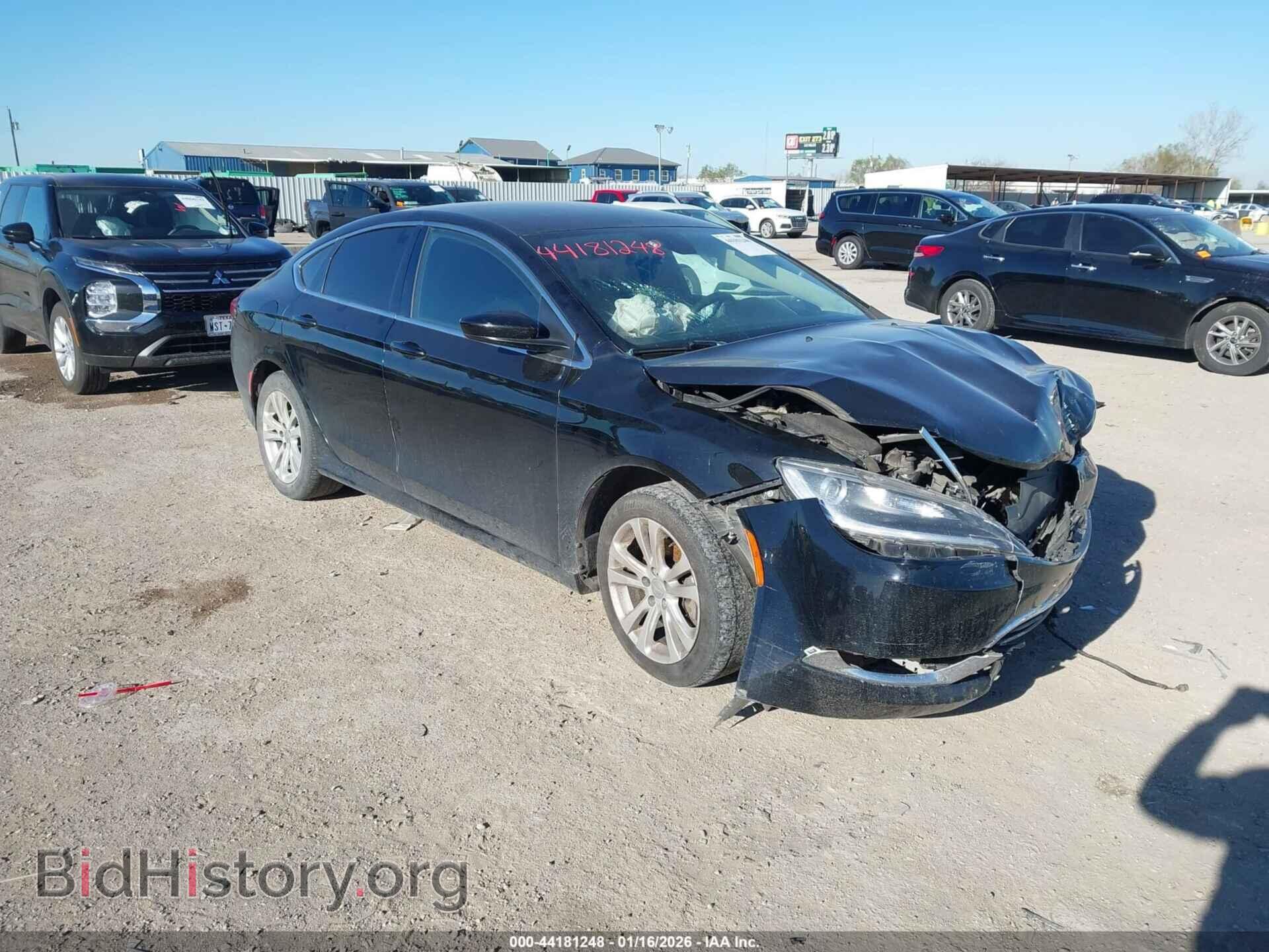 Фотография 1C3CCCAB9FN730592 - CHRYSLER 200 2015