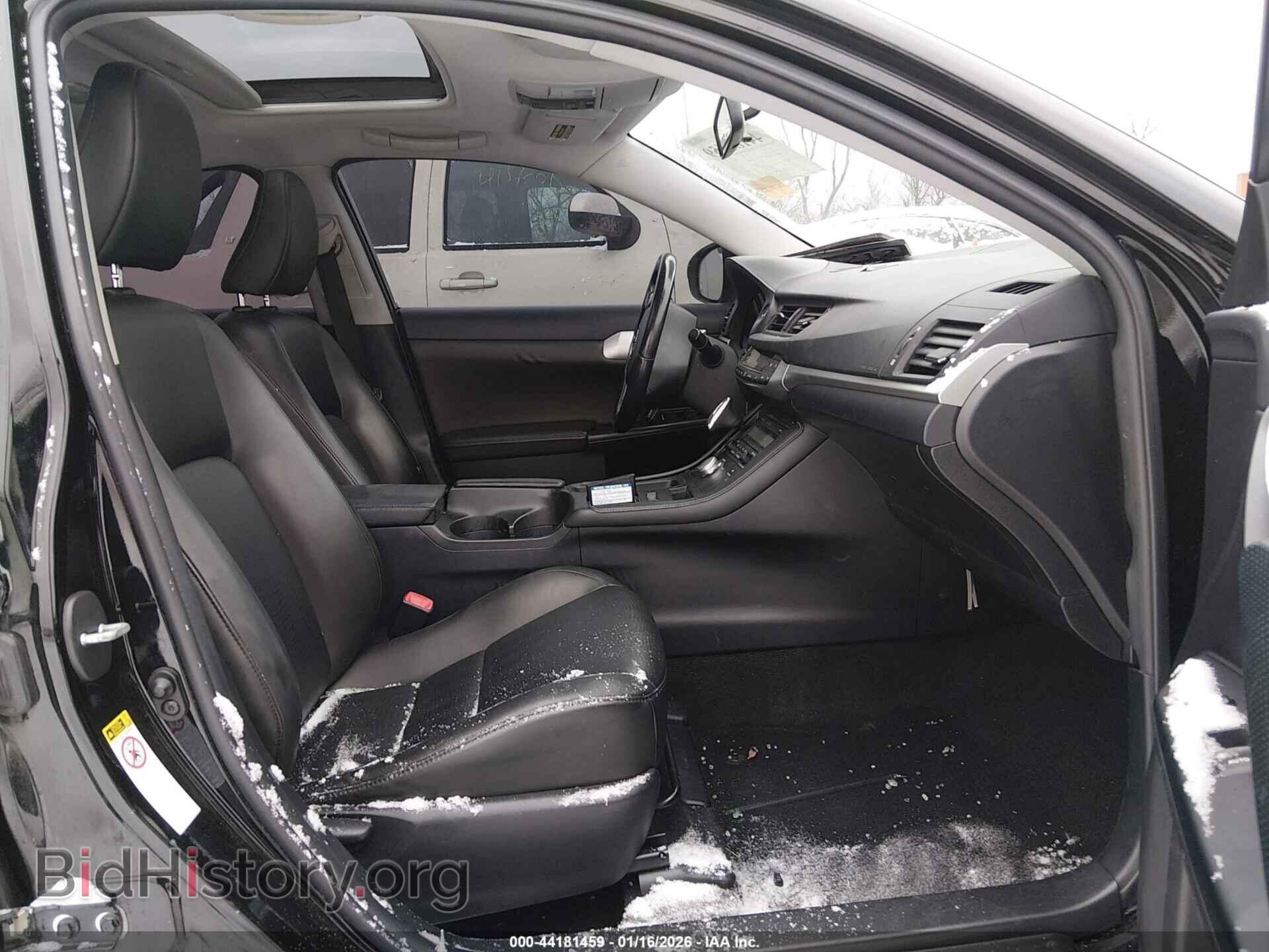2013 LEXUS CT 200H - VIN: JTHKD5BH8D2141792 - Photo 5