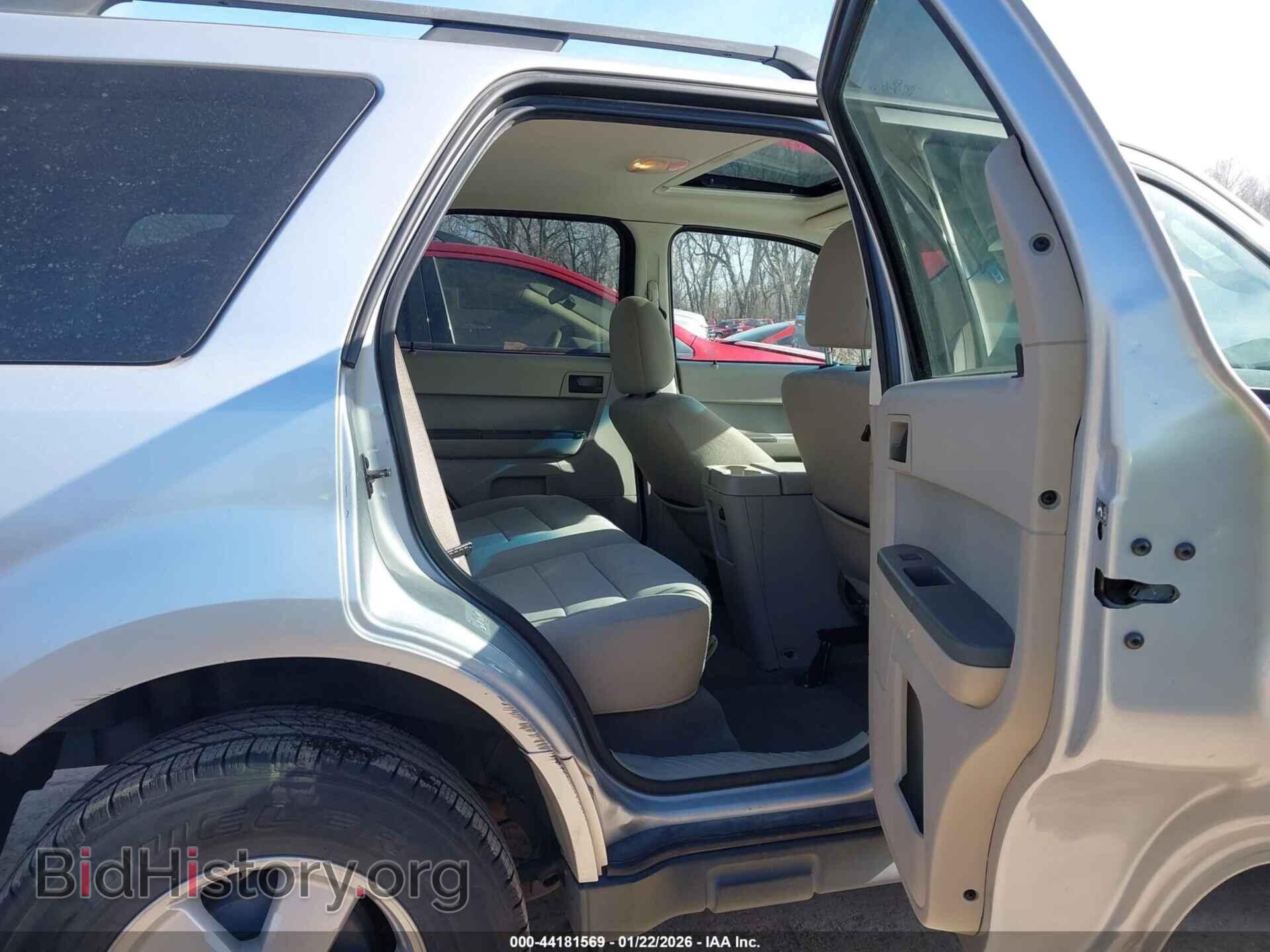 2010 FORD ESCAPE - VIN: 1FMCU9D73AKD32898 - Фото 8