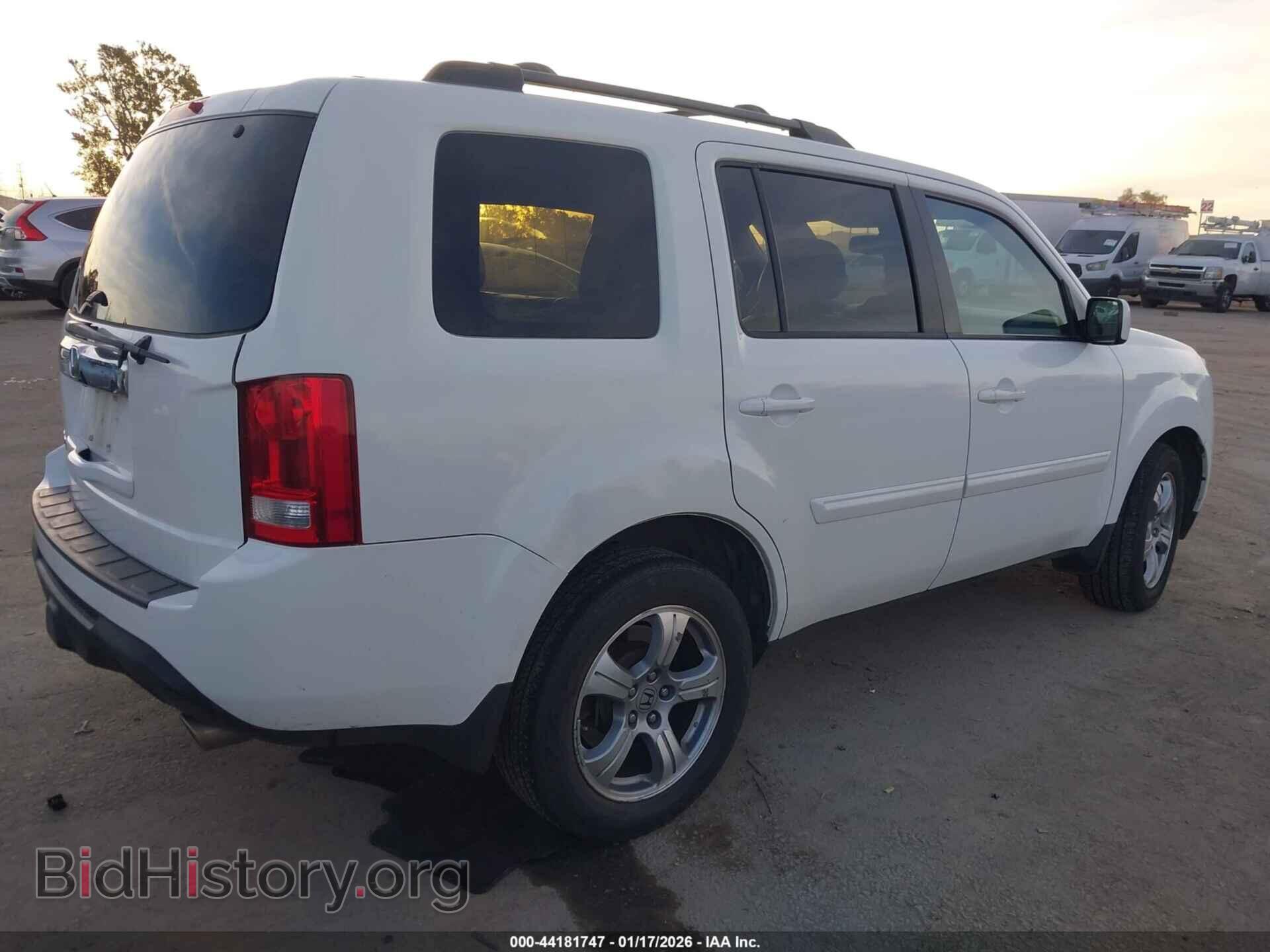 2013 HONDA PILOT - VIN: 5FNYF3H52DB012113 - Фото 4