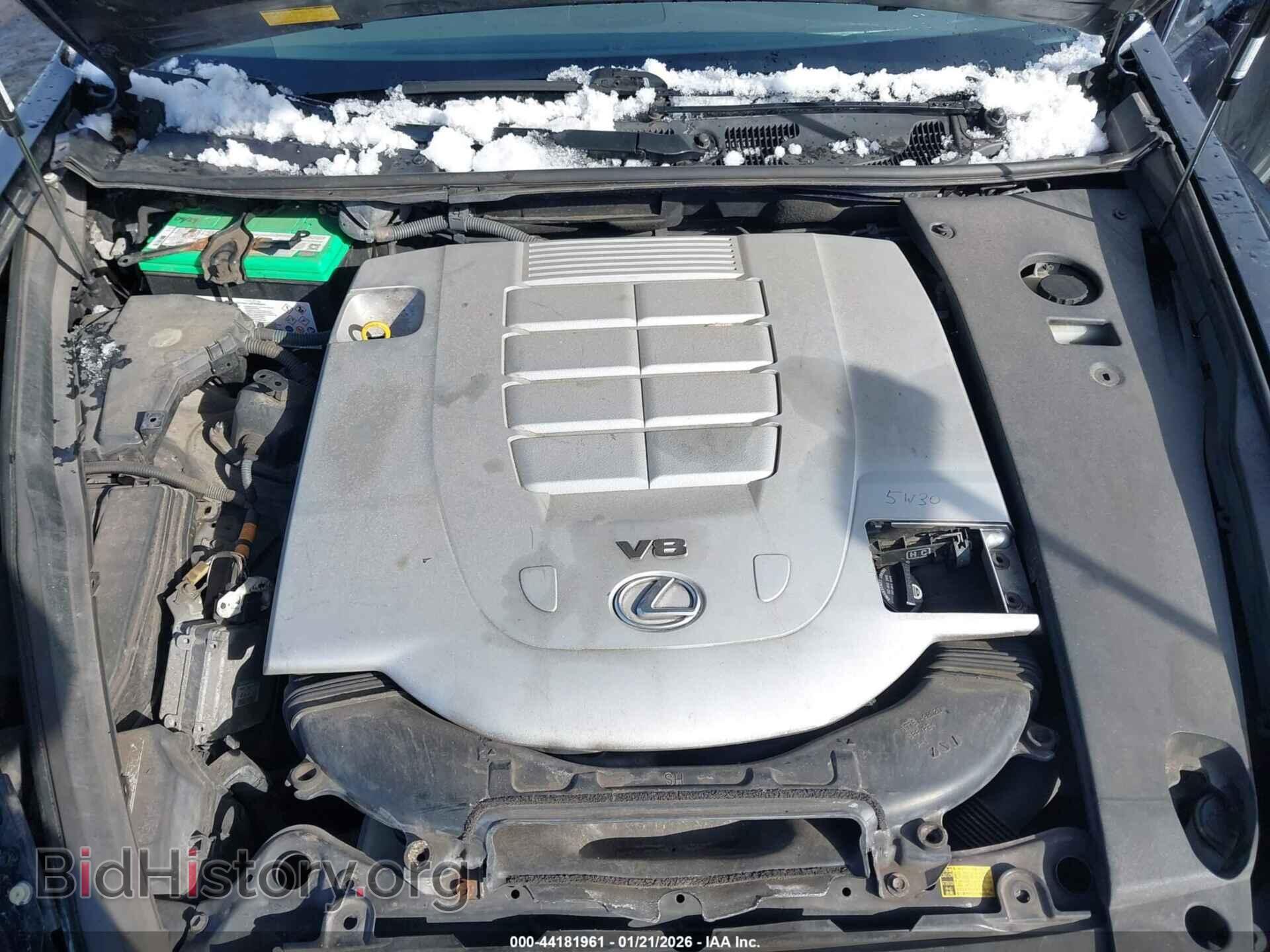 2009 LEXUS LS 460 - VIN: JTHCL46F895004125 - Photo 10