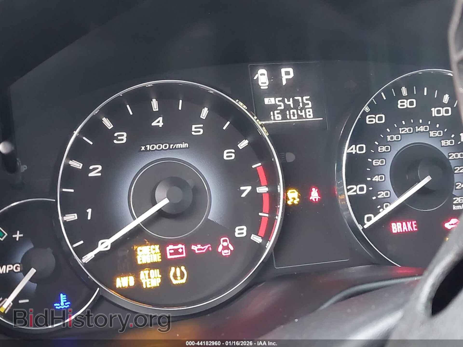 2010 SUBARU LEGACY - VIN: 4S3BMEJ67A2216172 - Фото 14