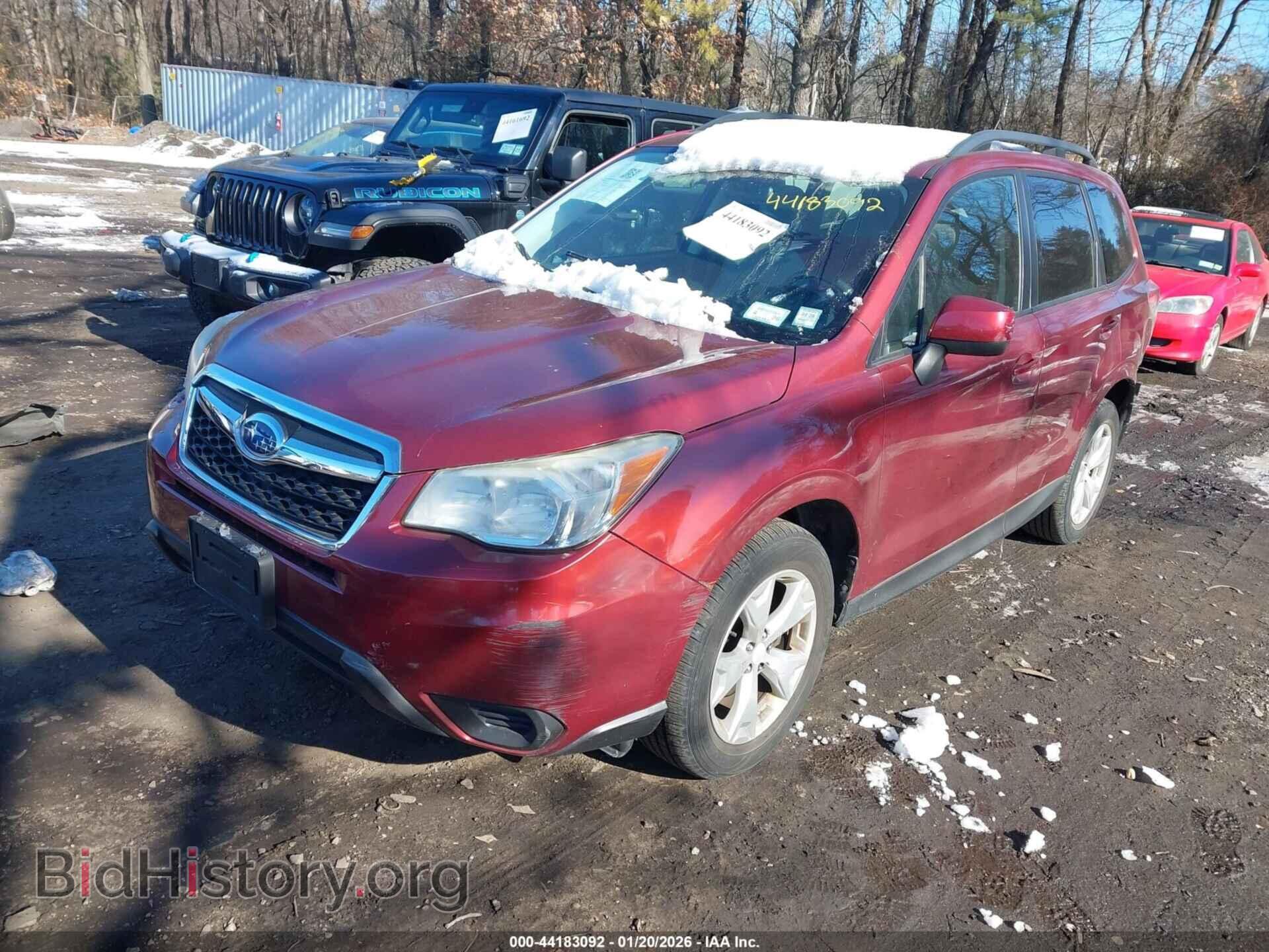 2014 SUBARU FORESTER - VIN: JF2SJAEC6EH554779 - Фото 2