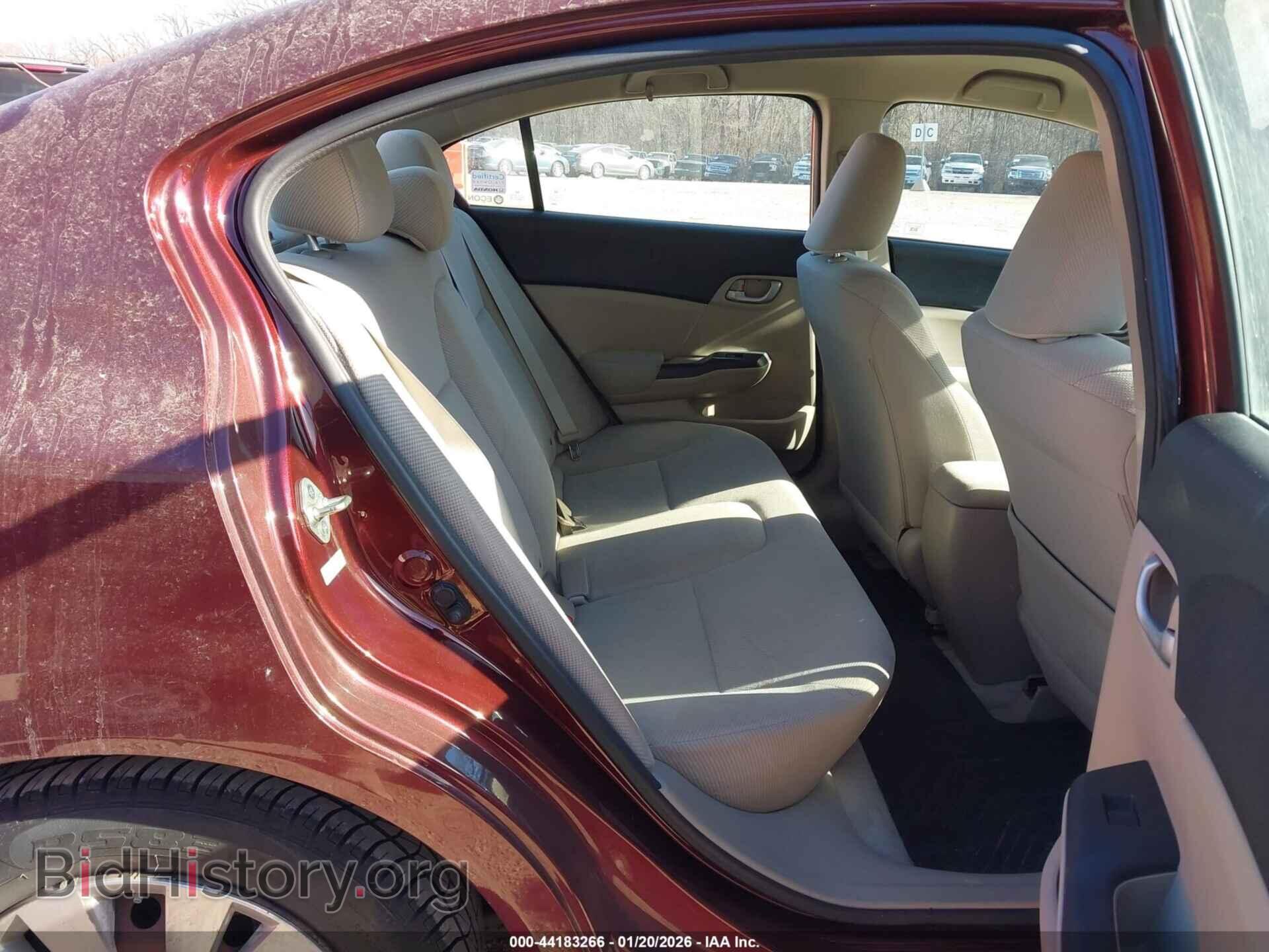2012 HONDA CIVIC - VIN: 19XFB2F56CE060797 - Фото 8