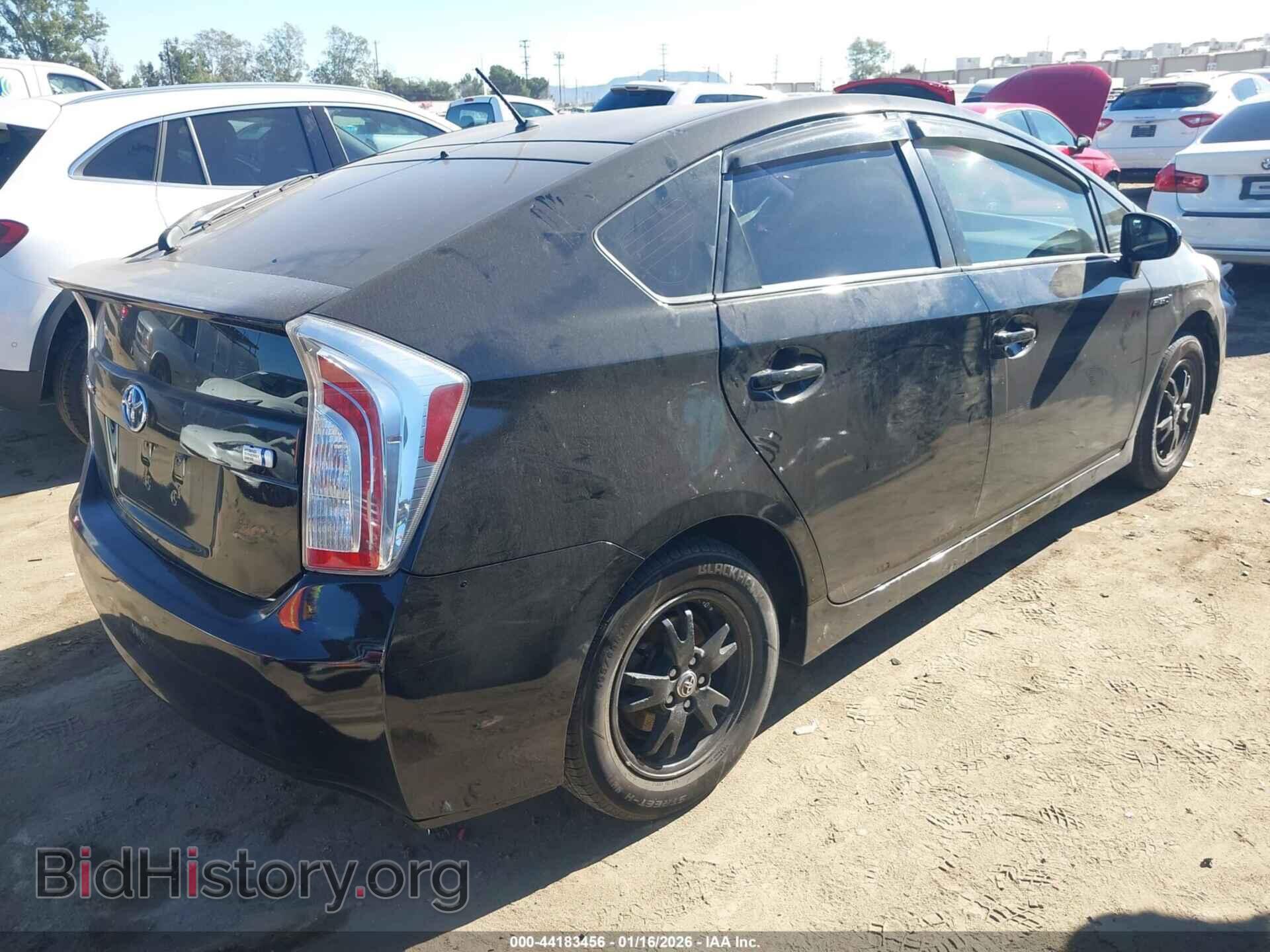 2014 TOYOTA PRIUS - VIN: JTDKN3DU4E1754500 - Фото 4
