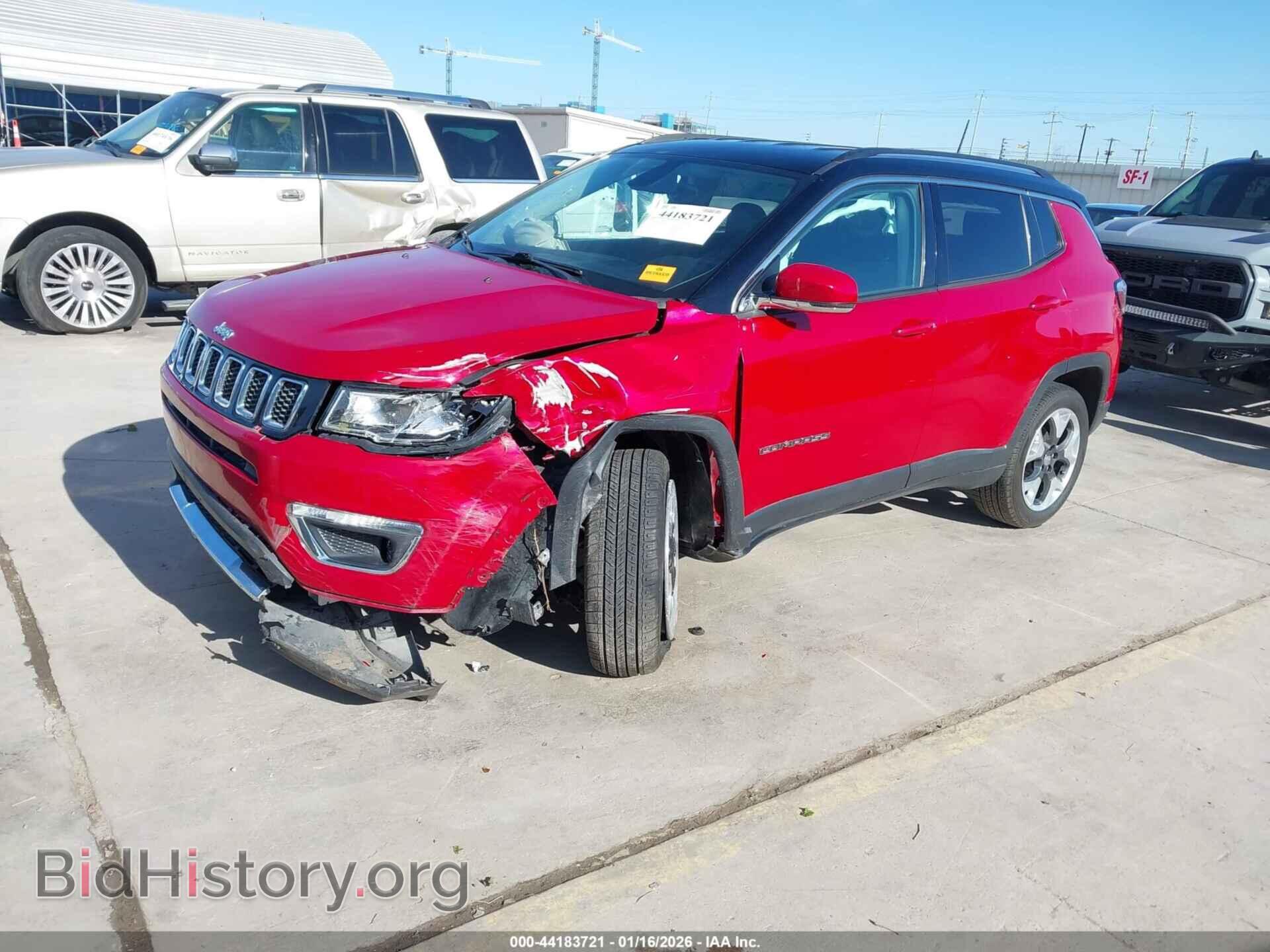 2018 JEEP COMPASS - VIN: 3C4NJDCB2JT423061 - Фото 2