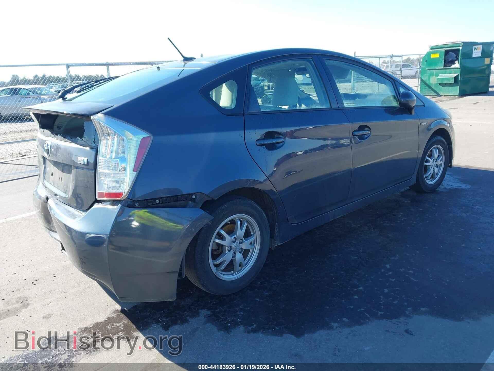 2011 TOYOTA PRIUS - VIN: JTDKN3DU9B5367722 - Фото 4