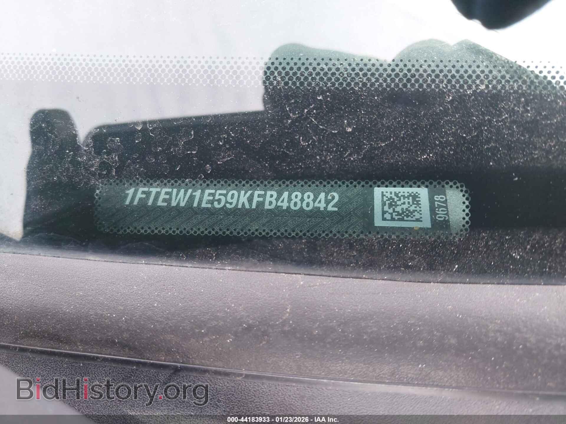 2019 FORD F-150 - VIN: 1FTEW1E59KFB48842 - Фото 9
