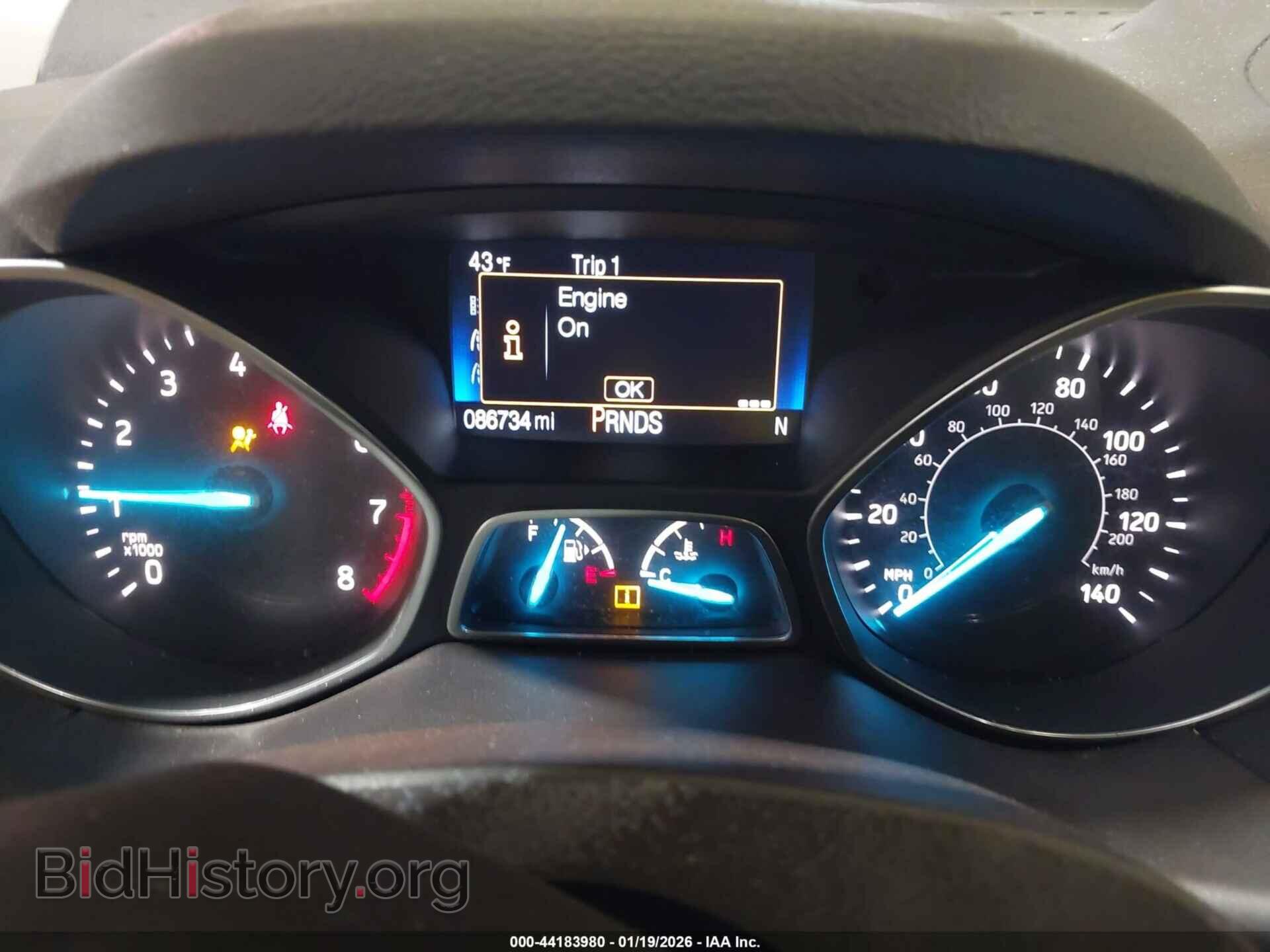 2017 FORD ESCAPE - VIN: 1FMCU0J92HUD90761 - Фото 7