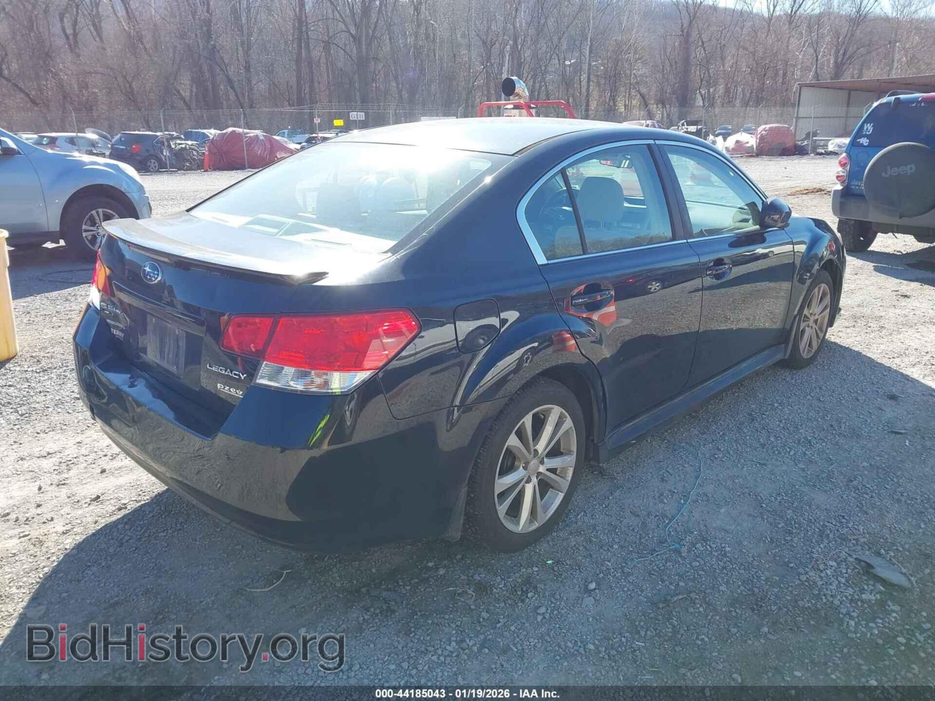2013 SUBARU LEGACY - VIN: 4S3BMBC68D3012877 - Фото 4