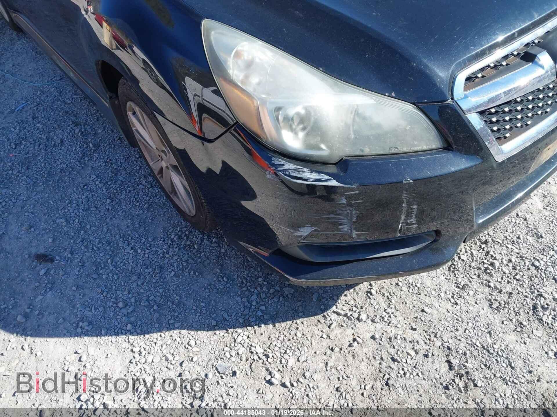 2013 SUBARU LEGACY - VIN: 4S3BMBC68D3012877 - Фото 6