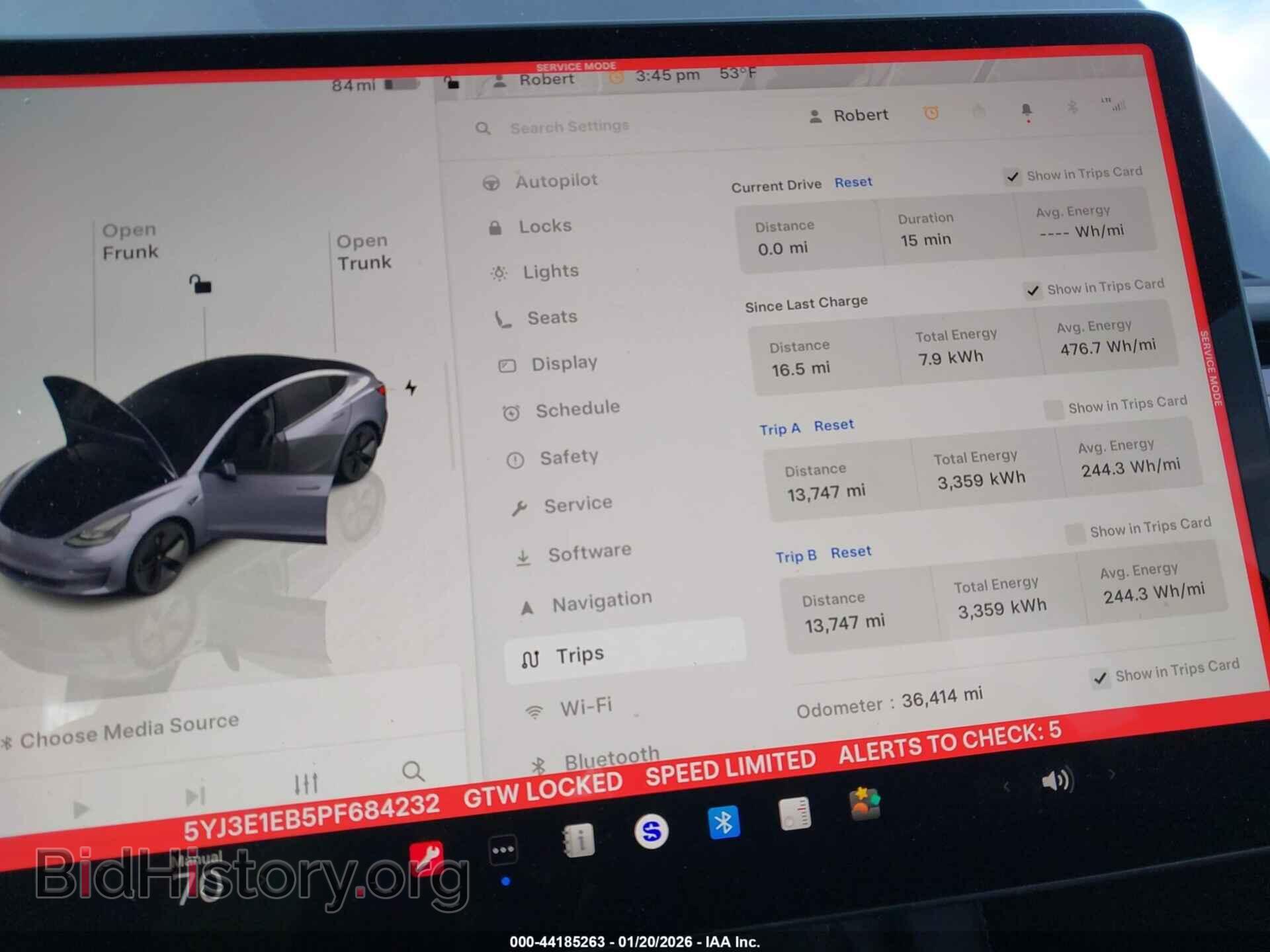 2023 TESLA MODEL 3 - VIN: 5YJ3E1EB5PF684232 - Фото 7