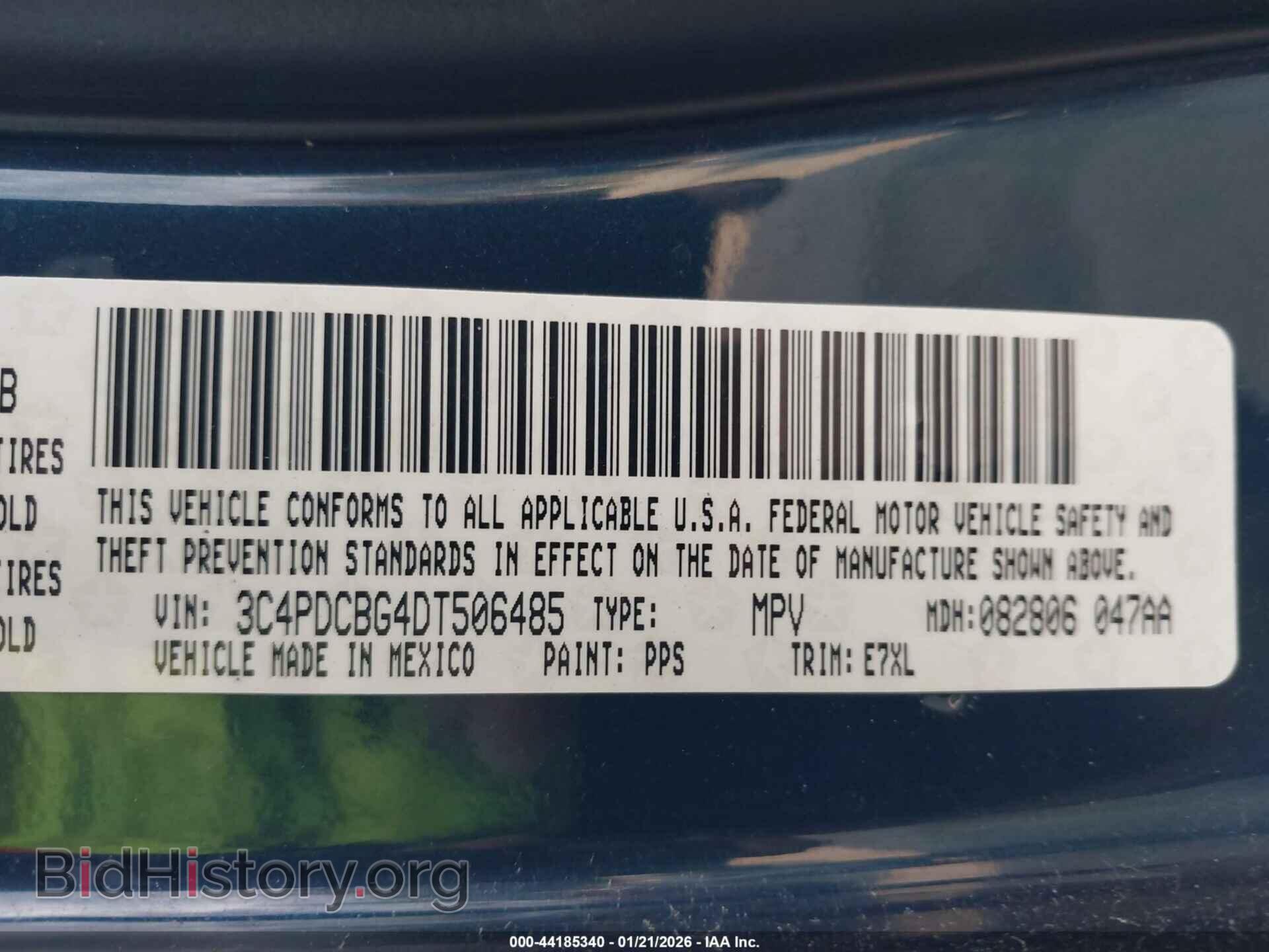 2013 DODGE JOURNEY - VIN: 3C4PDCBG4DT506485 - Фото 9
