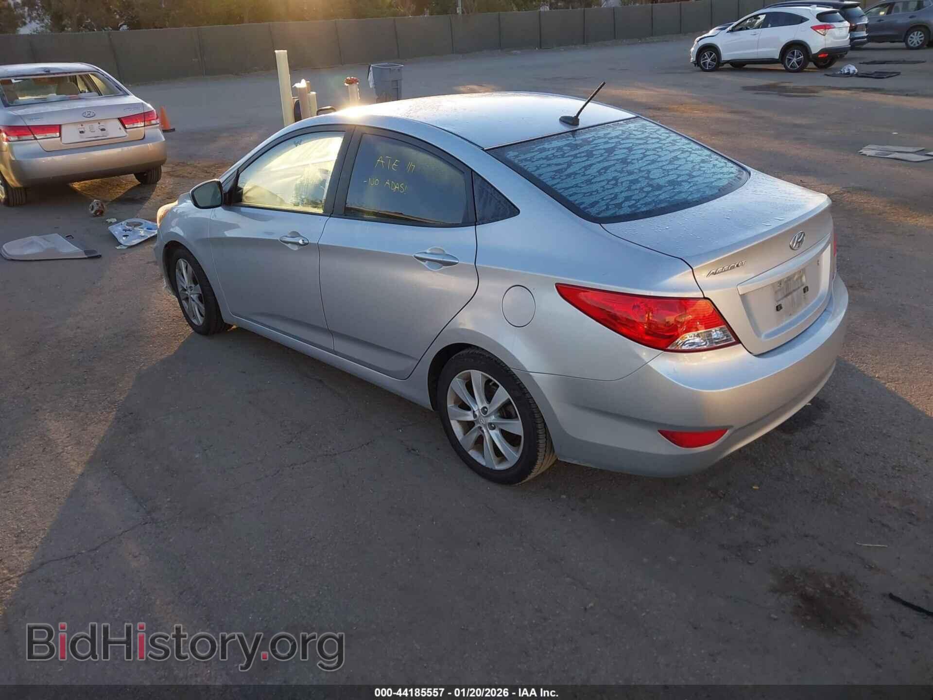 2012 HYUNDAI ACCENT - VIN: KMHCU4AE3CU181669 - Фото 3