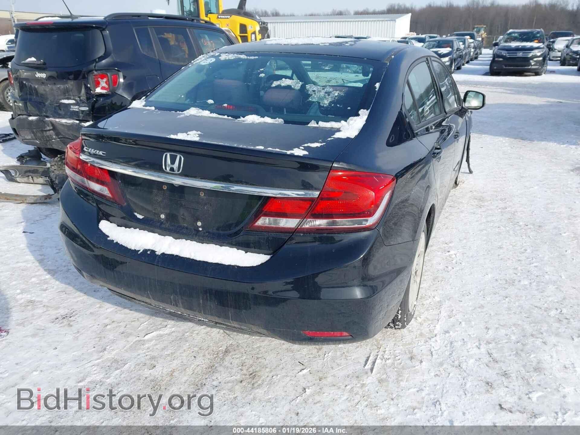 2013 HONDA CIVIC - VIN: 19XFB2E53DE099415 - Фото 4