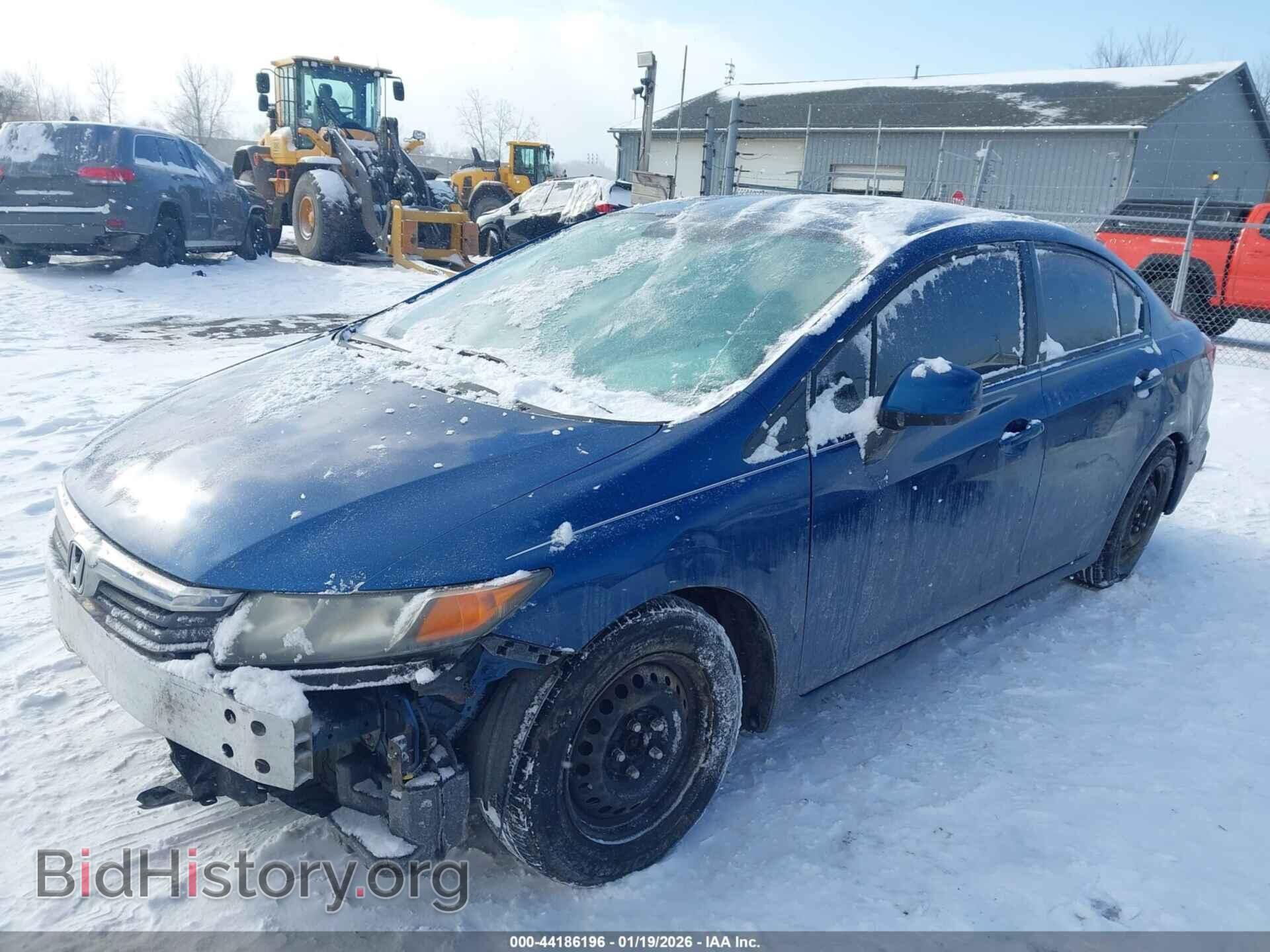 2012 HONDA CIVIC - VIN: 19XFB2F57CE076863 - Фото 2