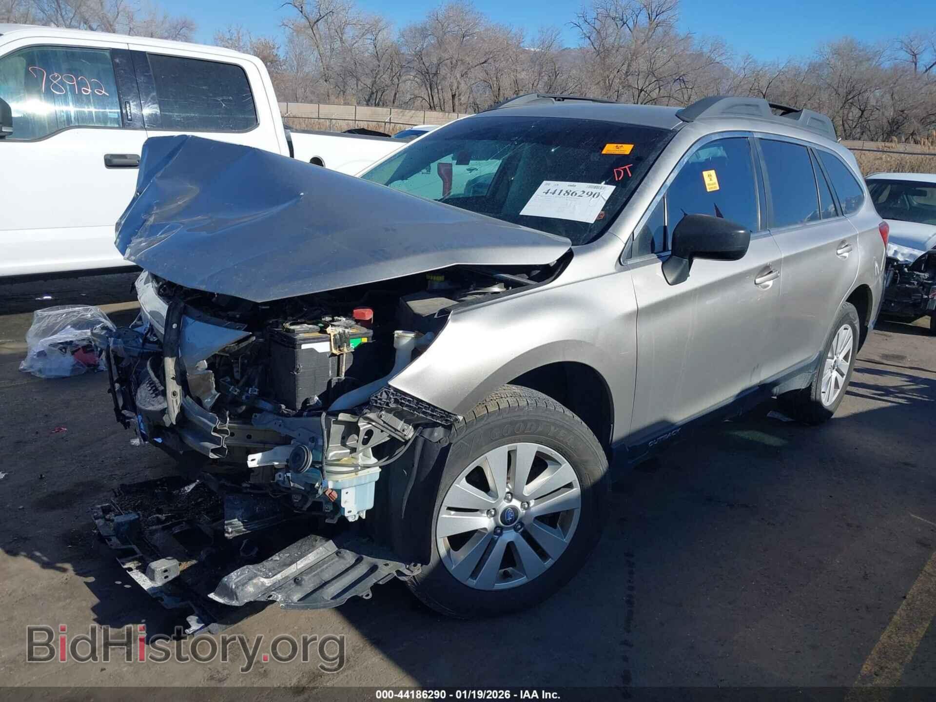 2019 SUBARU OUTBACK - VIN: 4S4BSABC2K3258016 - Фото 2