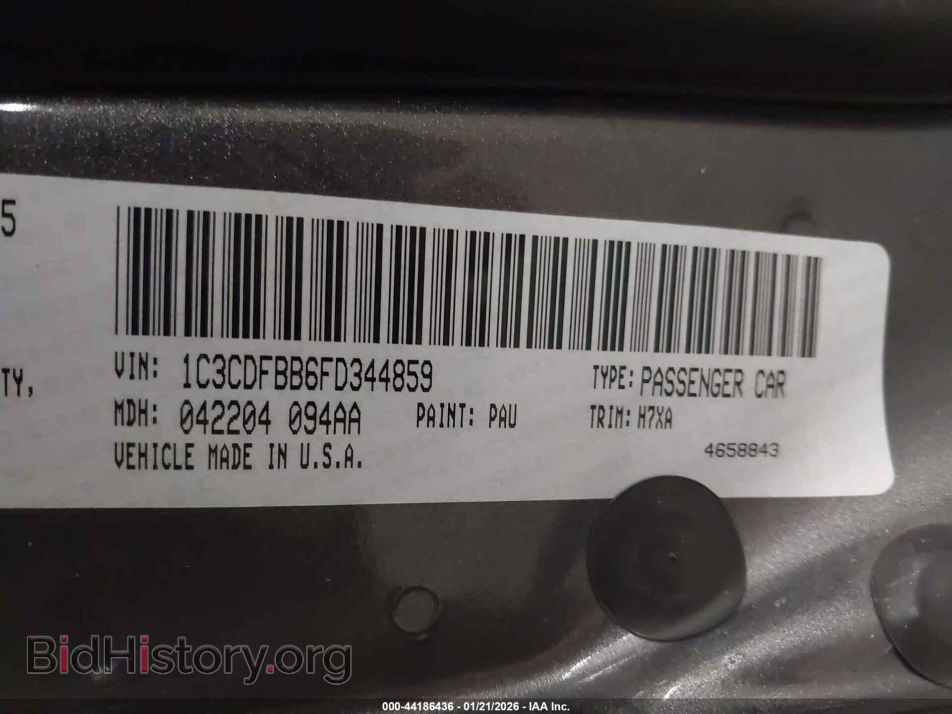 2015 DODGE DART - VIN: 1C3CDFBB6FD344859 - Фото 9