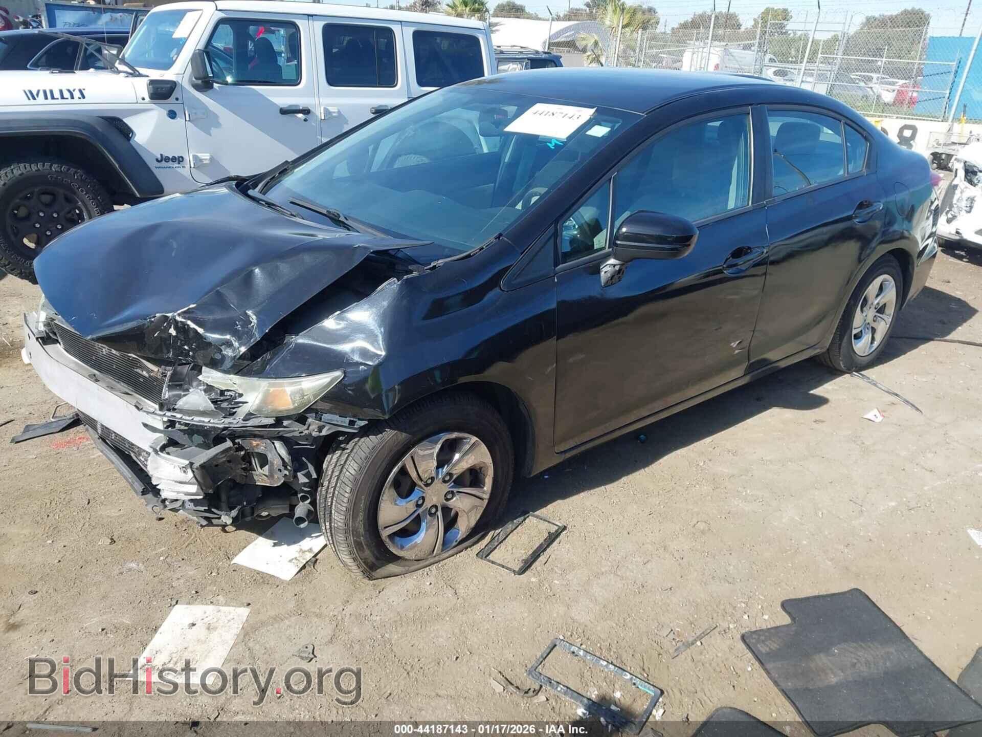 2014 HONDA CIVIC - VIN: 19XFB2F5XEE248290 - Фото 2