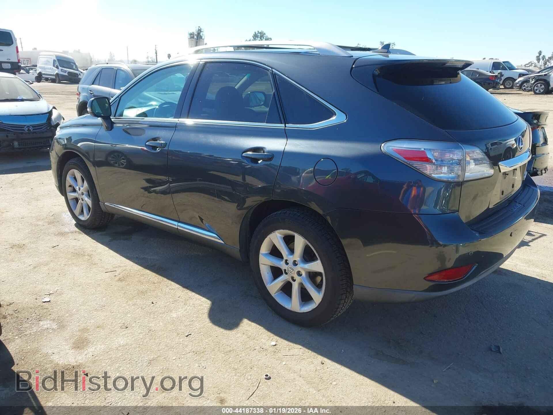 Фотография 2T2BK1BA9BC114744 - LEXUS RX 350 2011