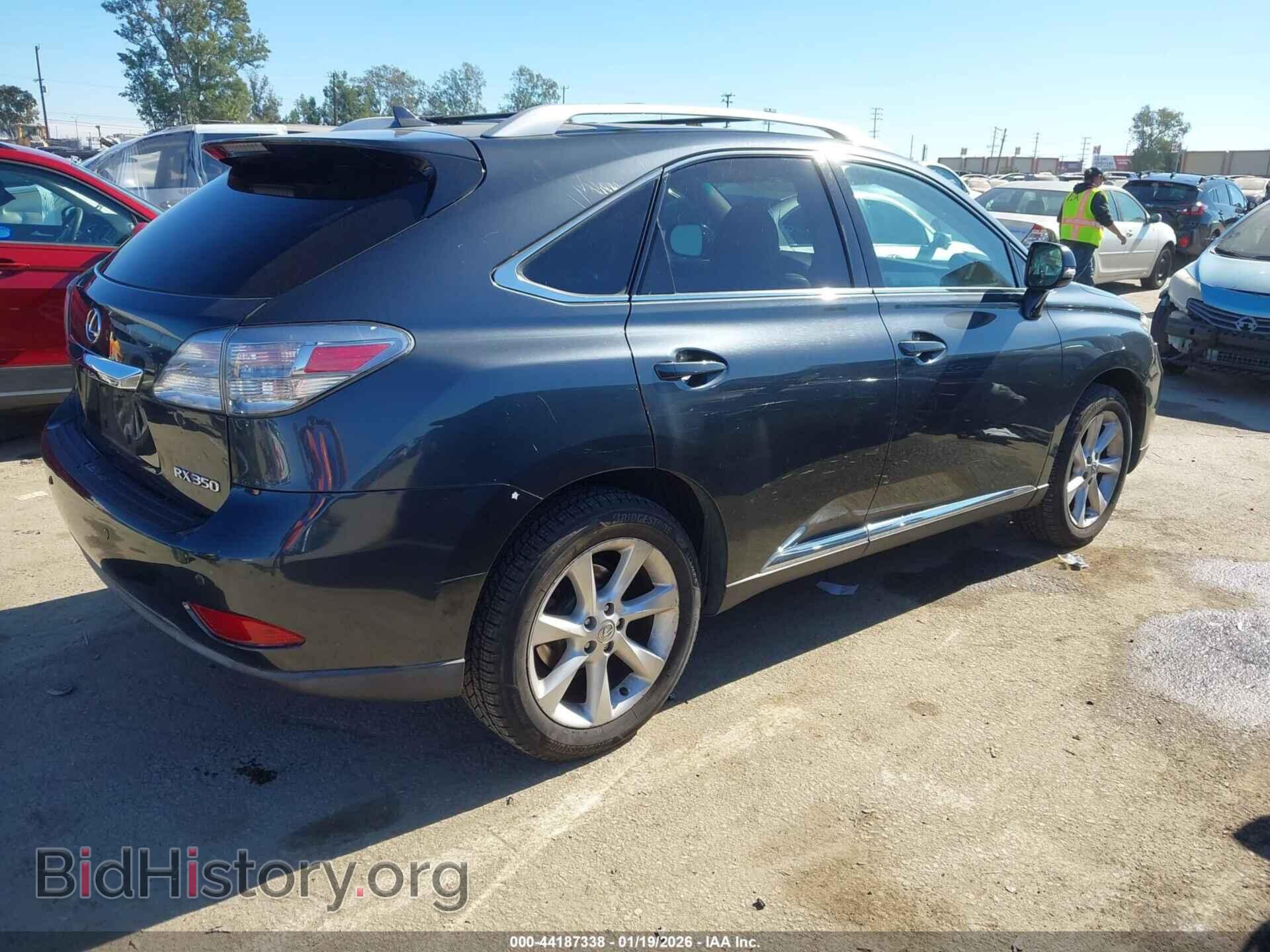 2011 LEXUS RX 350 - VIN: 2T2BK1BA9BC114744 - Фото 4