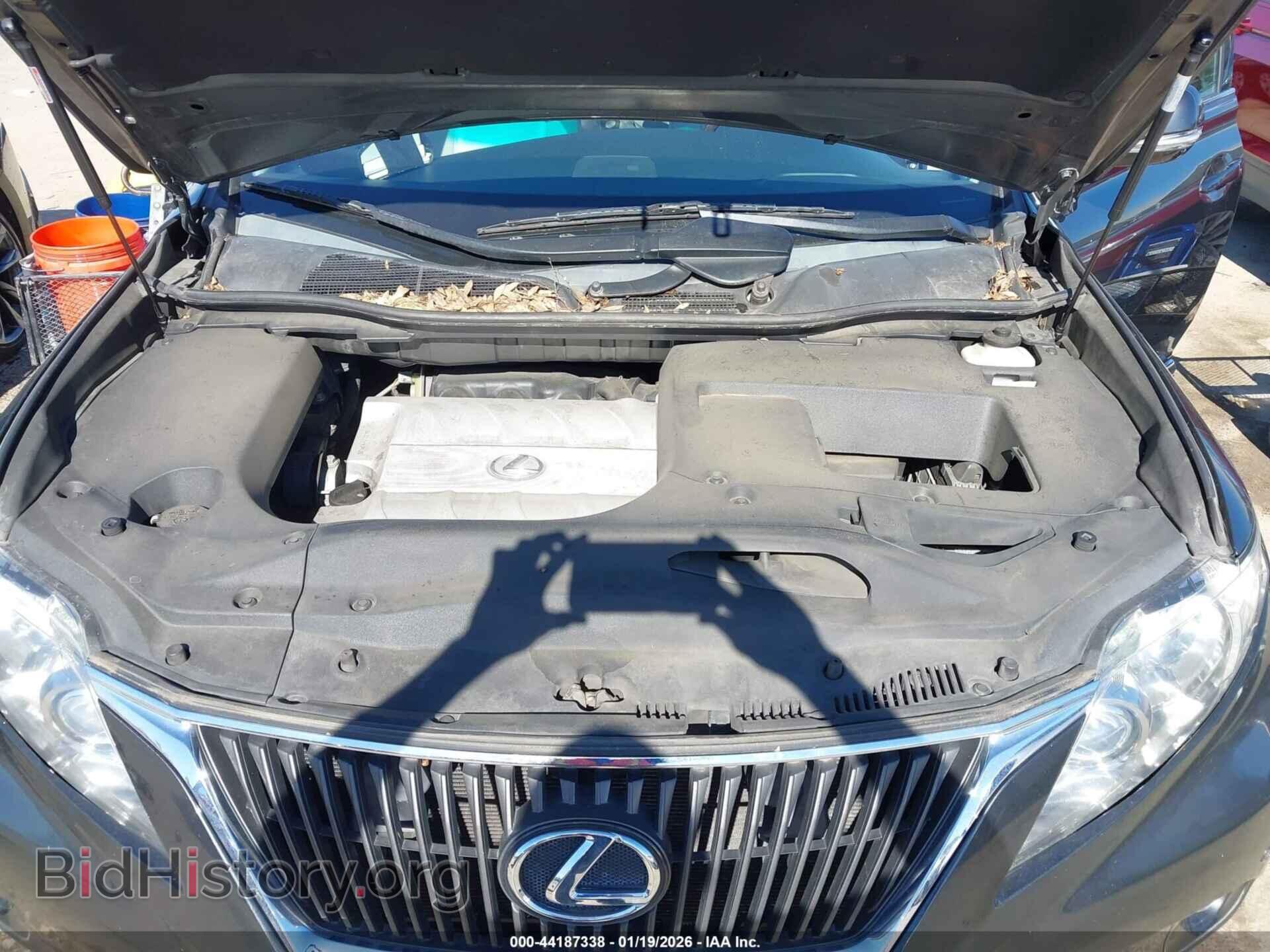 2011 LEXUS RX 350 - VIN: 2T2BK1BA9BC114744 - Фото 10