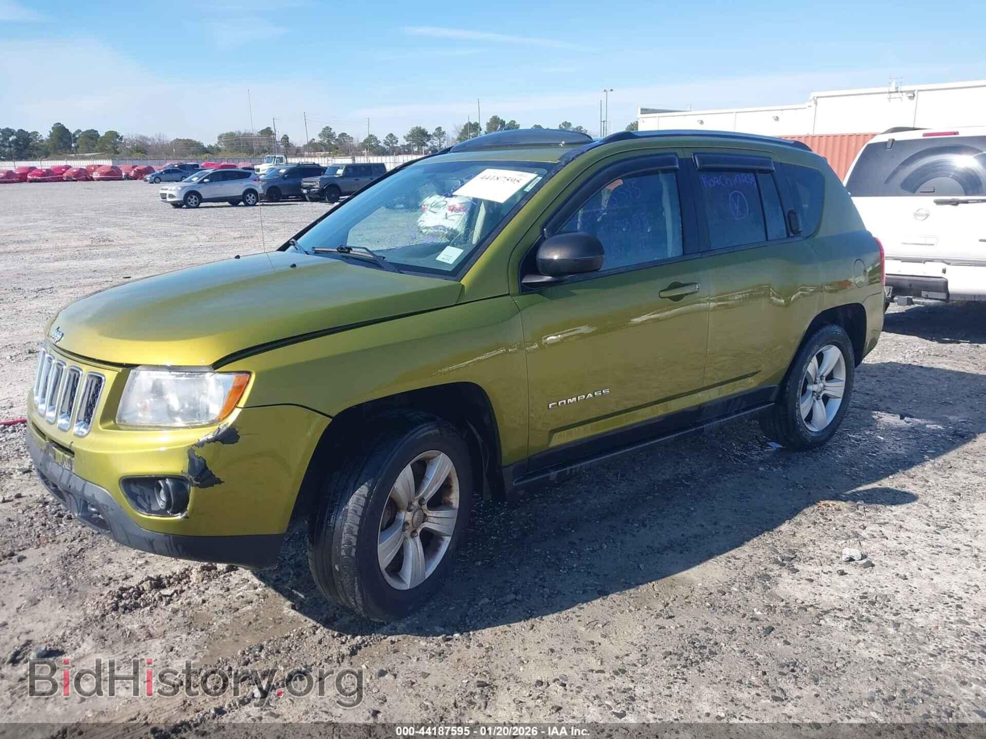 2012 JEEP COMPASS - VIN: 1C4NJDEBXCD575353 - Фото 2