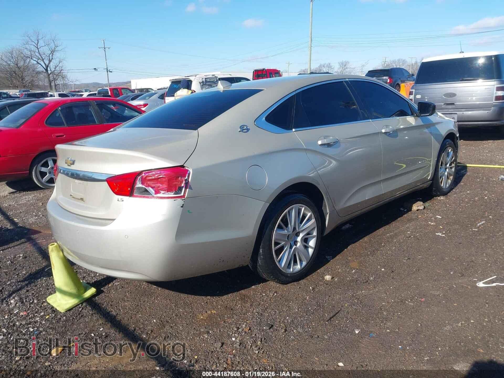 2014 CHEVROLET IMPALA - VIN: 2G11Y5SL4E9157182 - Фото 4