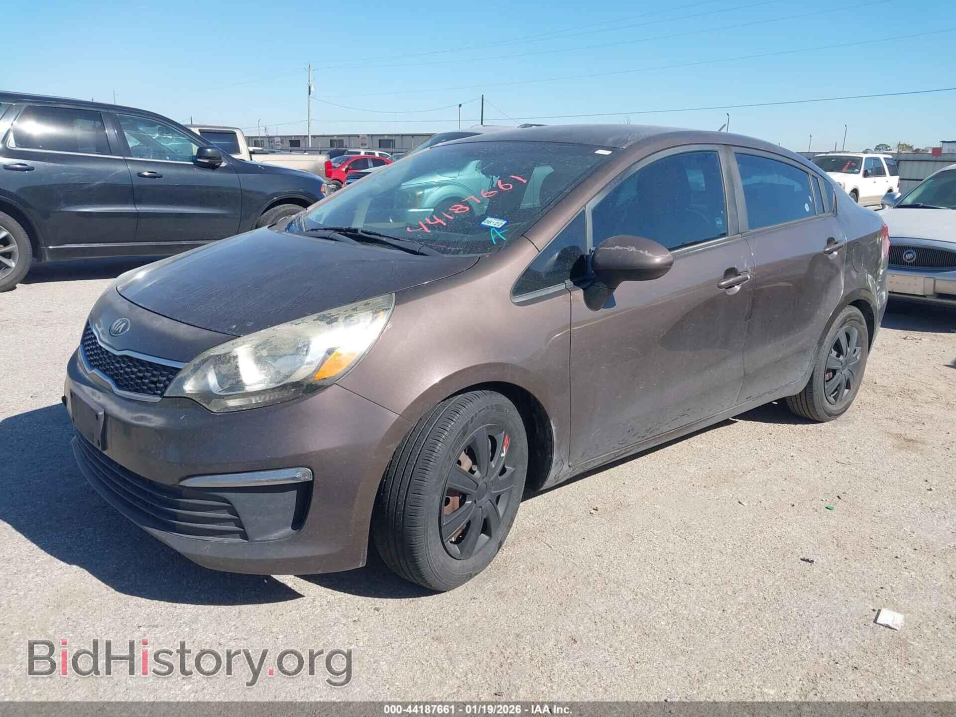 2016 KIA RIO - VIN: KNADN4A37G6627642 - Фото 2