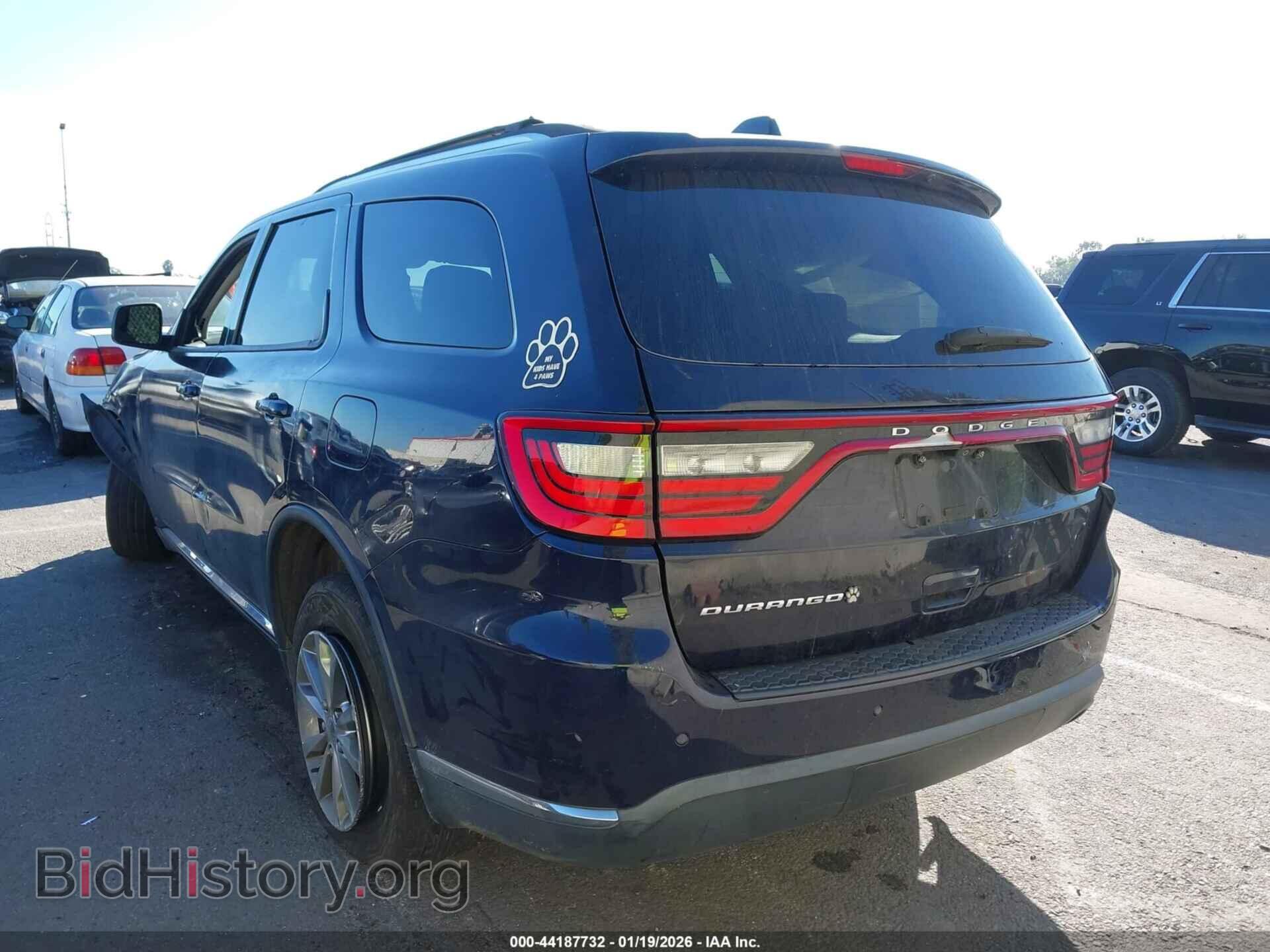 2018 DODGE DURANGO - VIN: 1C4RDHAGXJC100712 - Фото 3