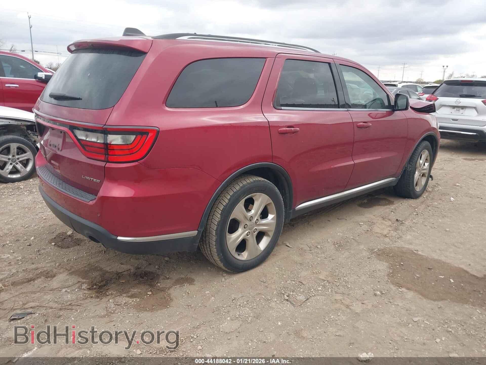 2015 DODGE DURANGO - VIN: 1C4RDHDG0FC145418 - Фото 4