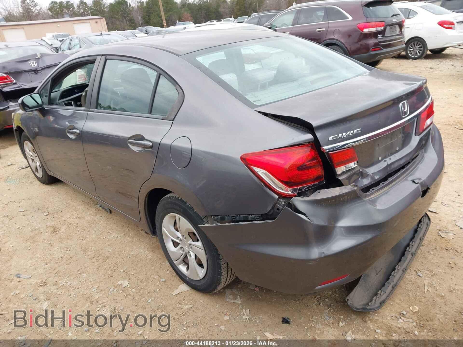 2014 HONDA CIVIC - VIN: 19XFB2F50EE210616 - Фото 3