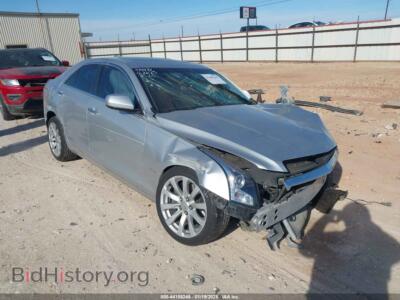 2017 Cadillac ATS Standard, серебристый — VIN 1G6AA5RX0H0169481, IAAI