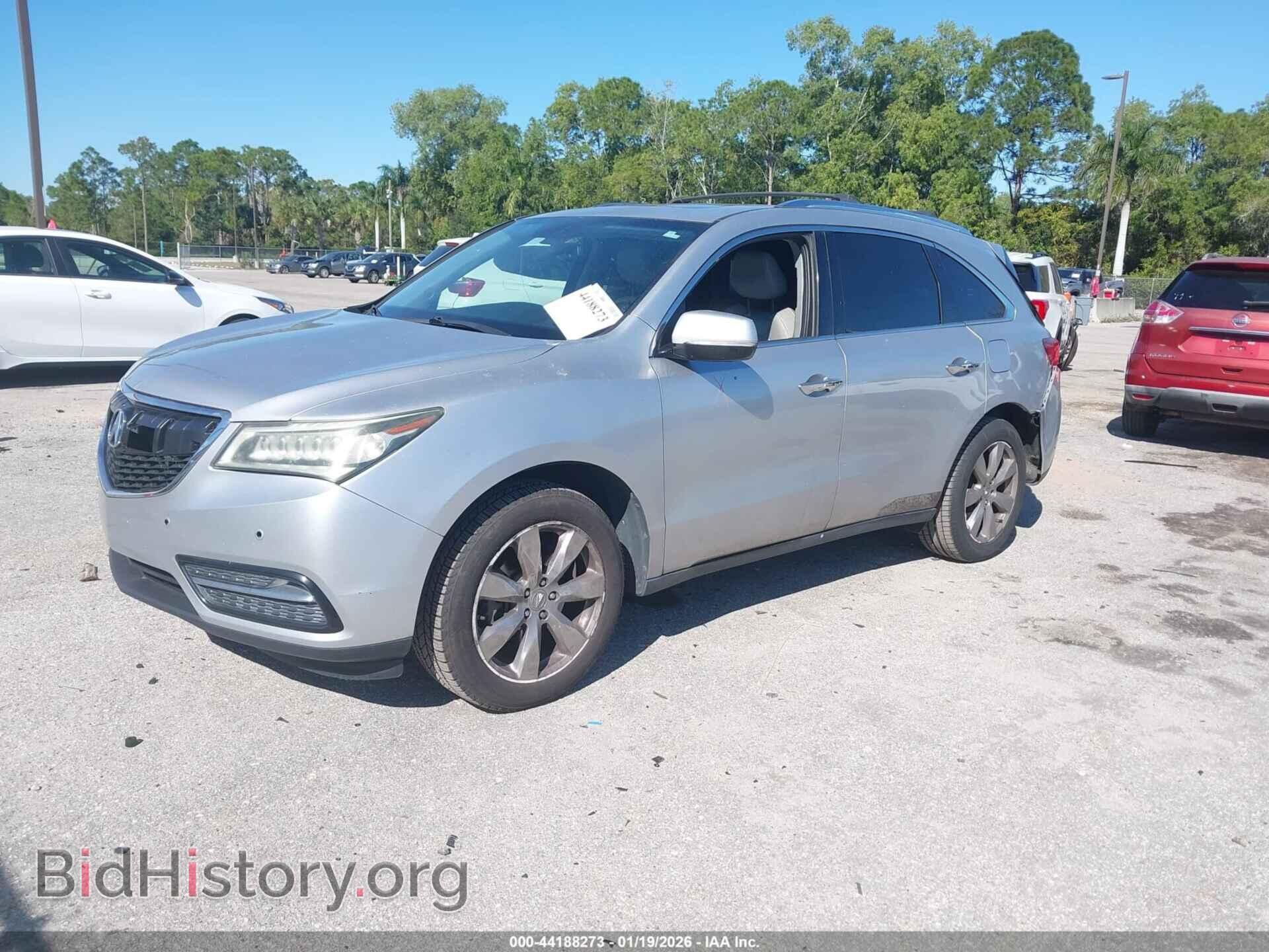 2015 ACURA MDX - VIN: 5FRYD3H87FB004848 - Фото 2