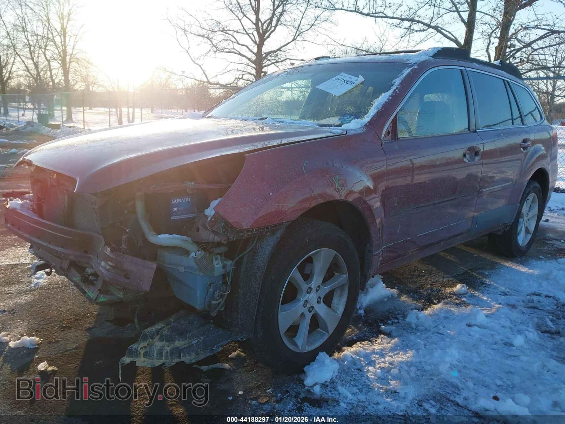 2013 SUBARU OUTBACK - VIN: 4S4BRBKC3D3281230 - Фото 2