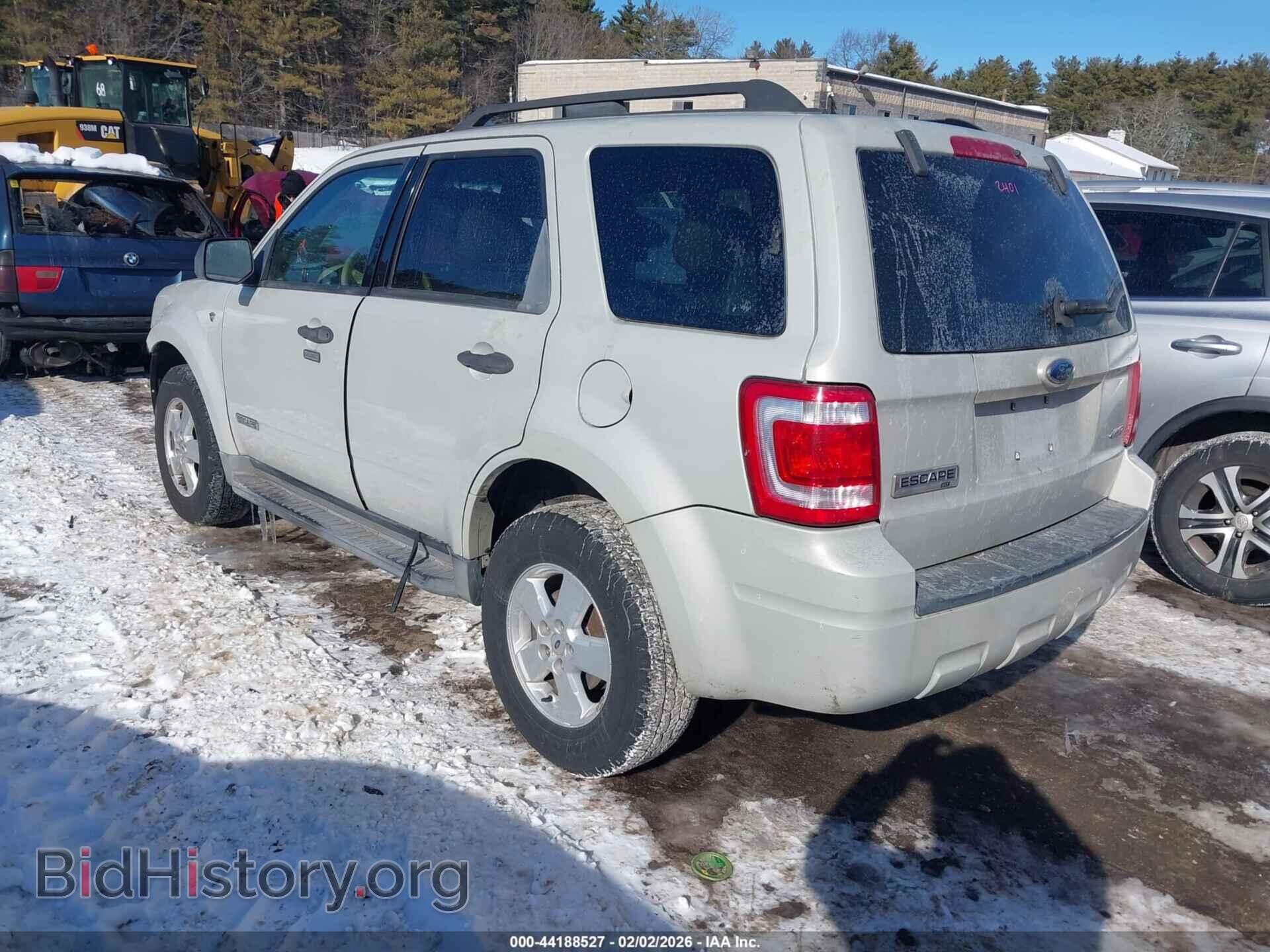 2008 FORD ESCAPE - VIN: 1FMCU93128KD15789 - Фото 3