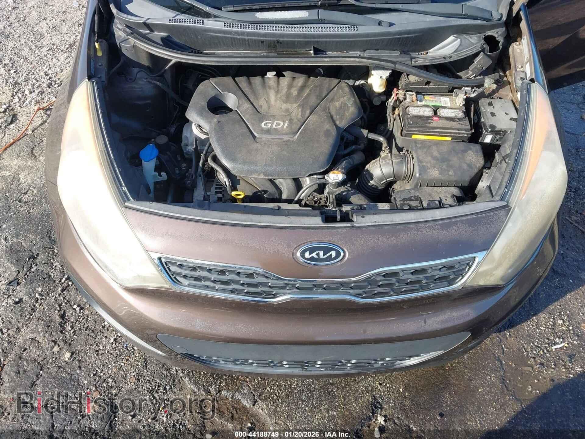 2012 KIA RIO5 - VIN: KNADN5A3XC6044093 - Фото 10